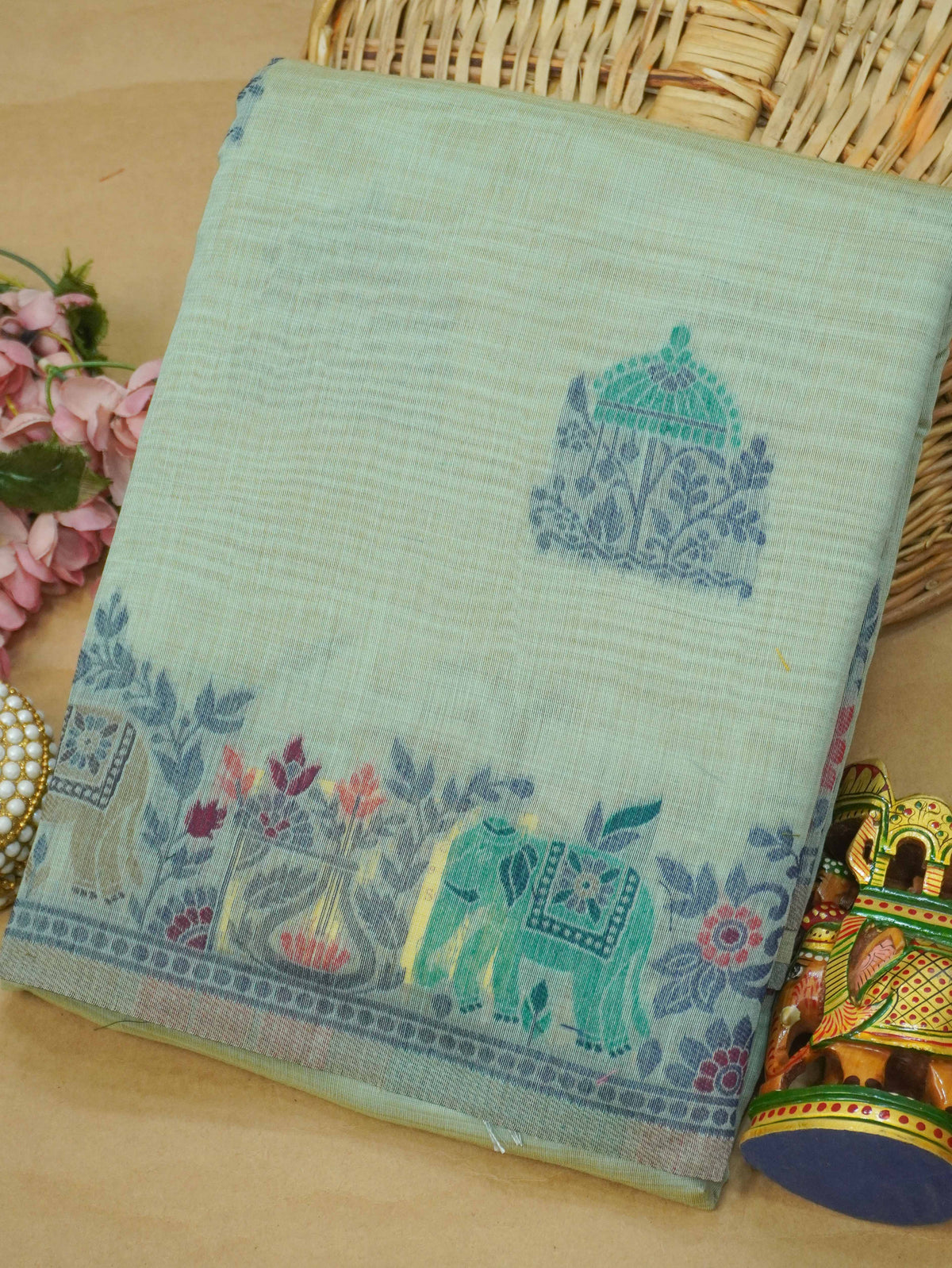 Sambalpuri Cotton Saree | TTDS3728
