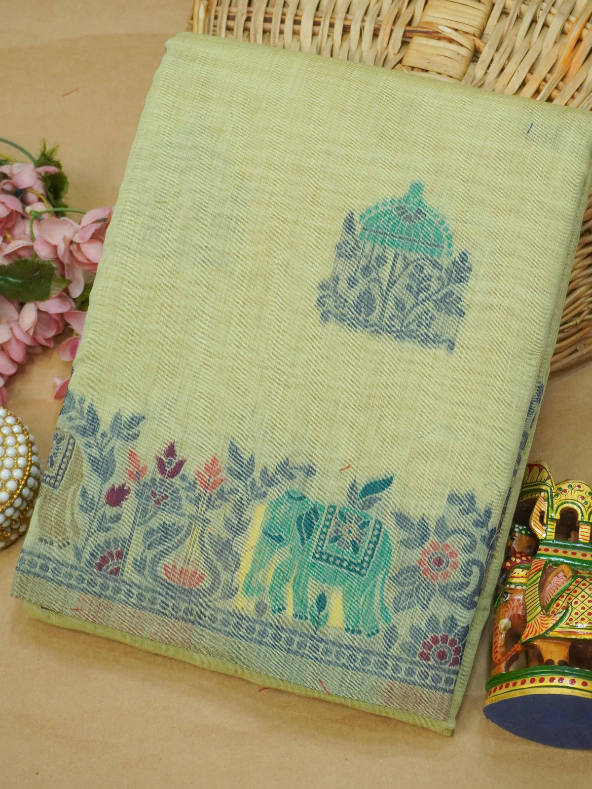 Sambalpuri Cotton Saree | TTDS3728