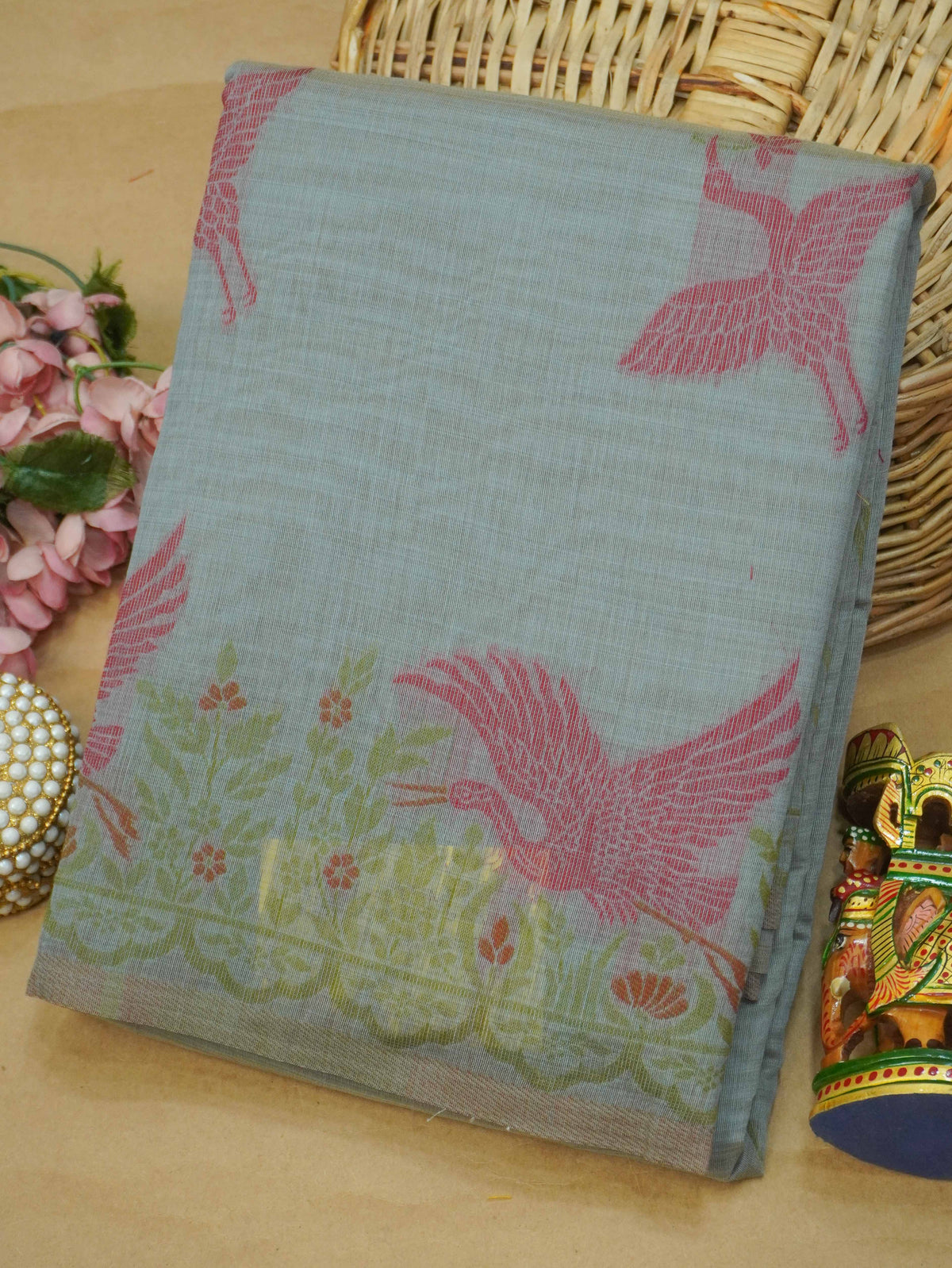 Sambalpuri Cotton Saree | TTDS3729