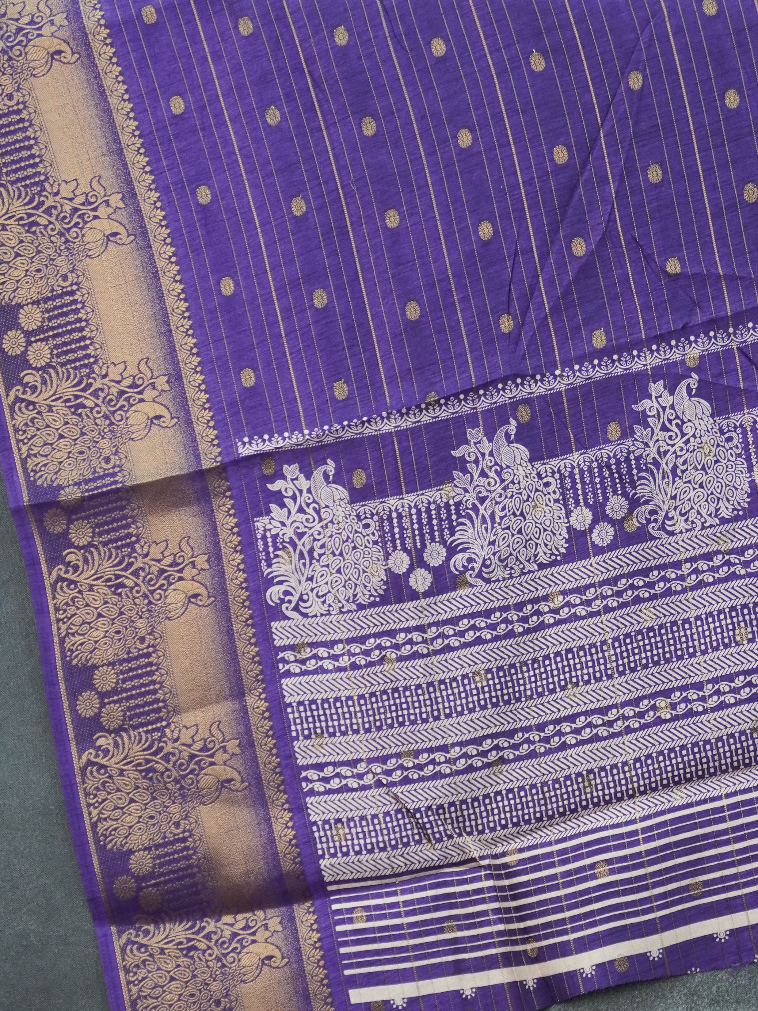 Semi Tussar Silk Saree | TTDS3313