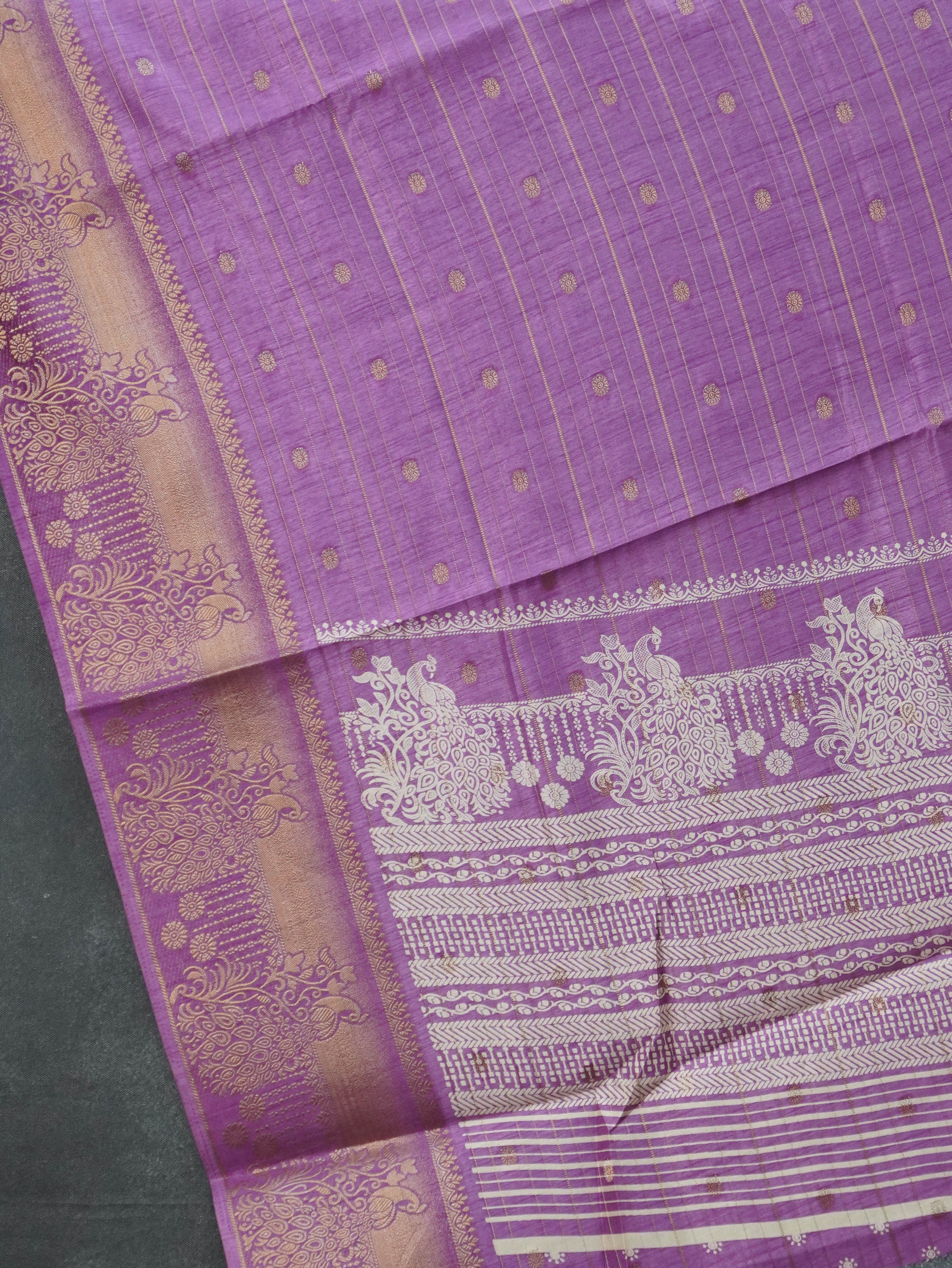 Semi Tussar Silk Saree | TTDS3313
