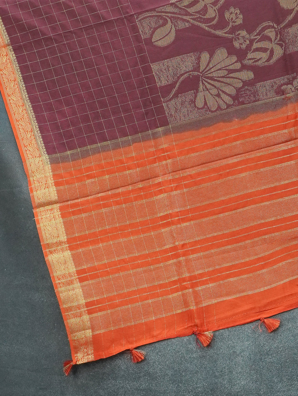 Semi Mysore Silk Saree | TTDS3717