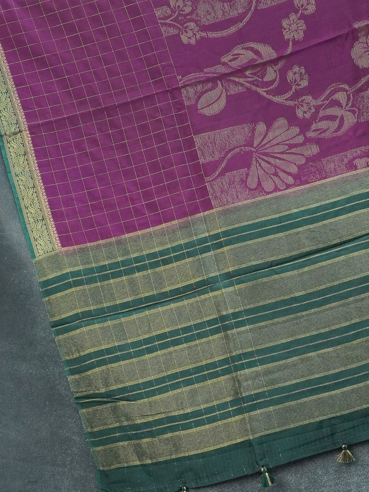Semi Mysore Silk Saree | TTDS3717