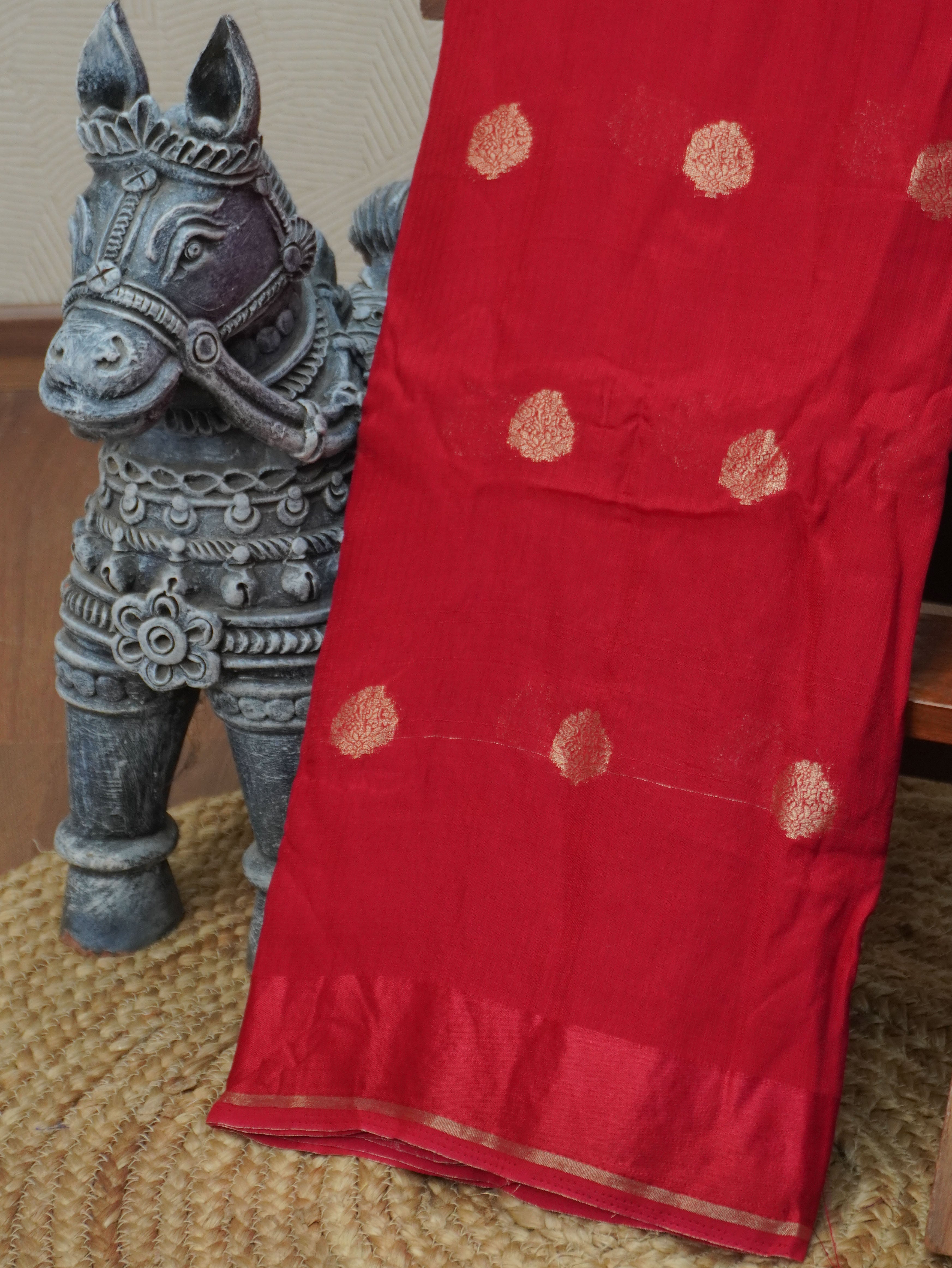 Linen Viscose Saree | TTDS3315