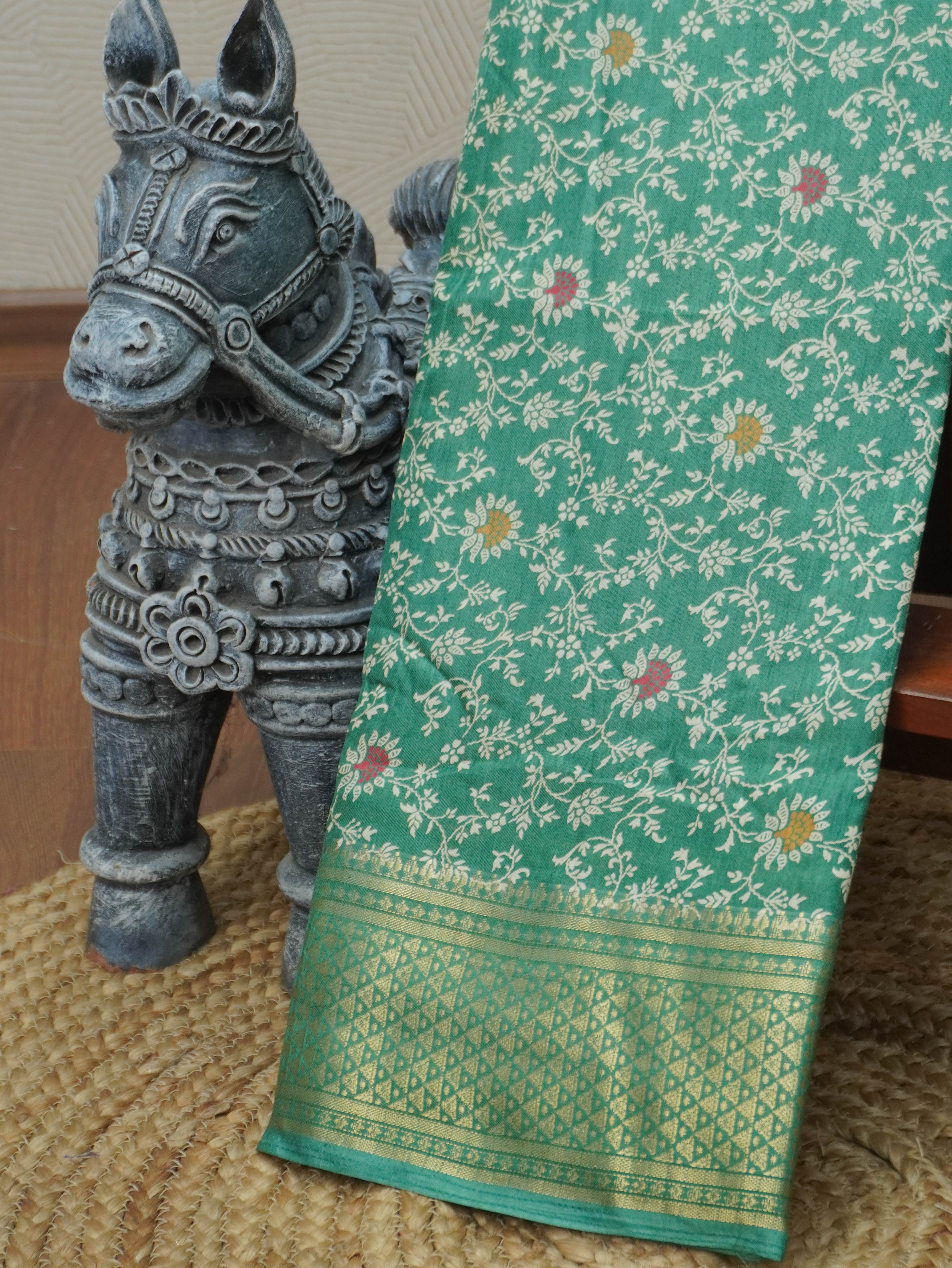 Printed Dola Saree | TTDS3314