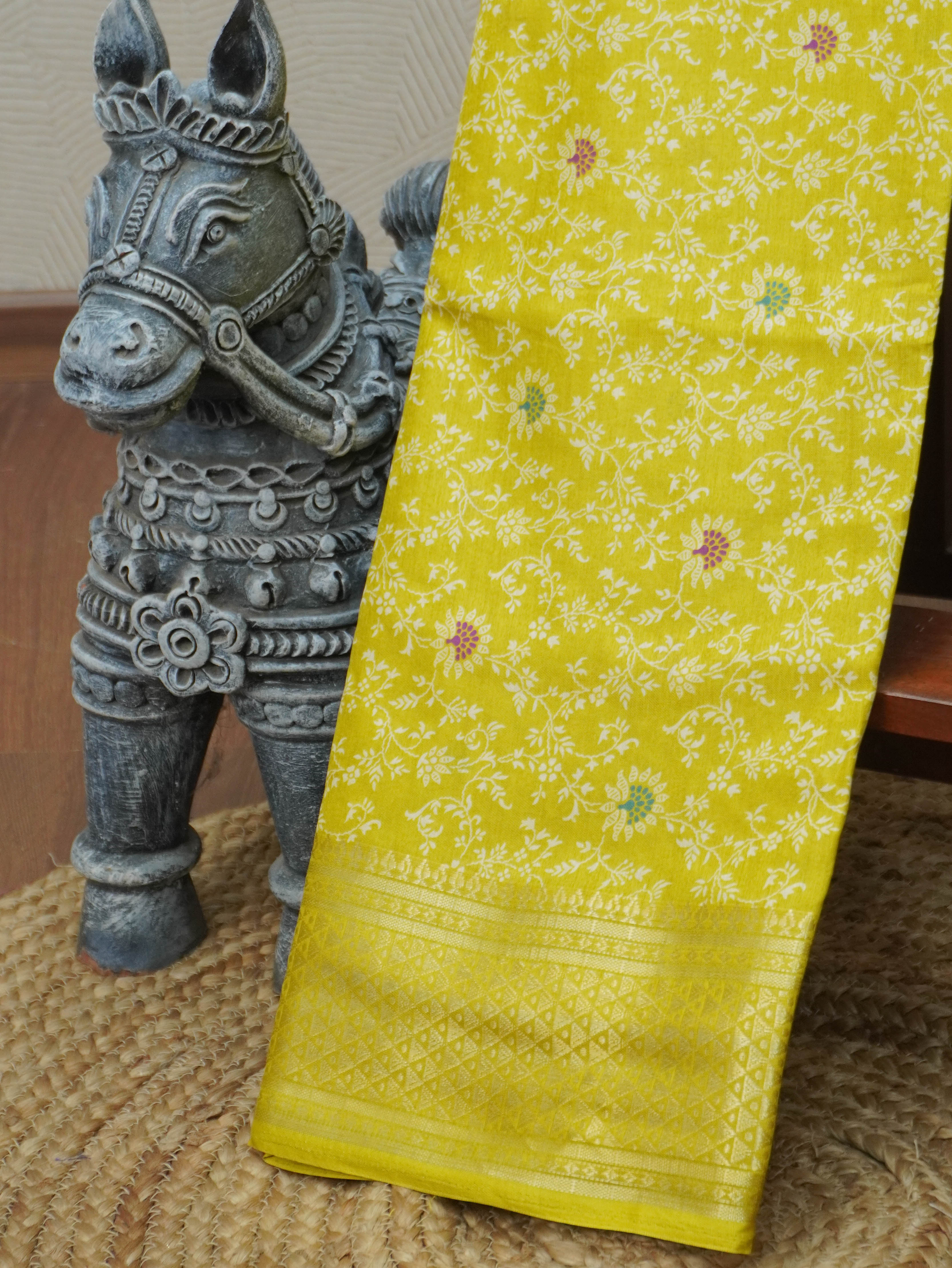 Printed Dola Saree | TTDS3314