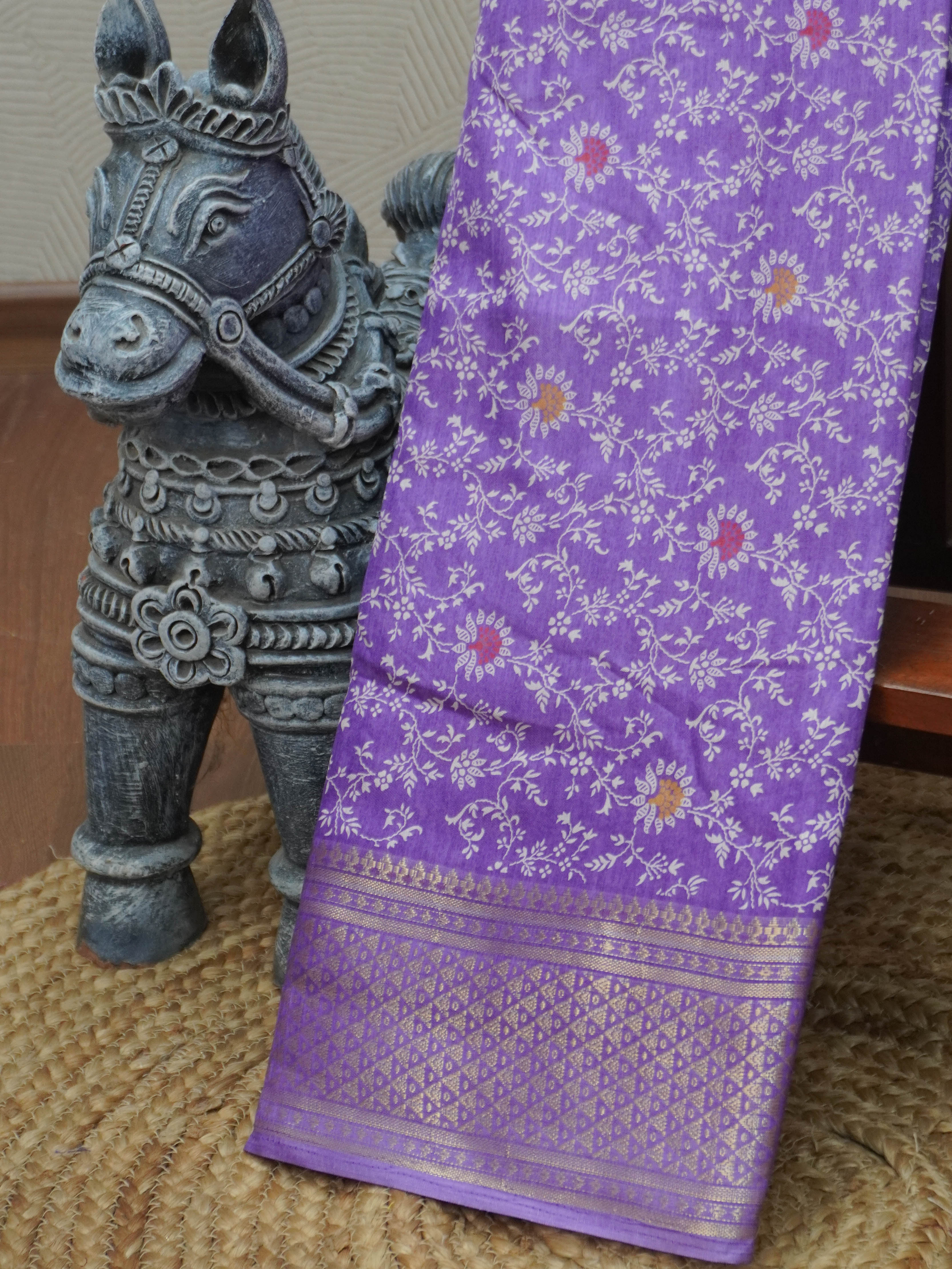 Printed Dola Saree | TTDS3314
