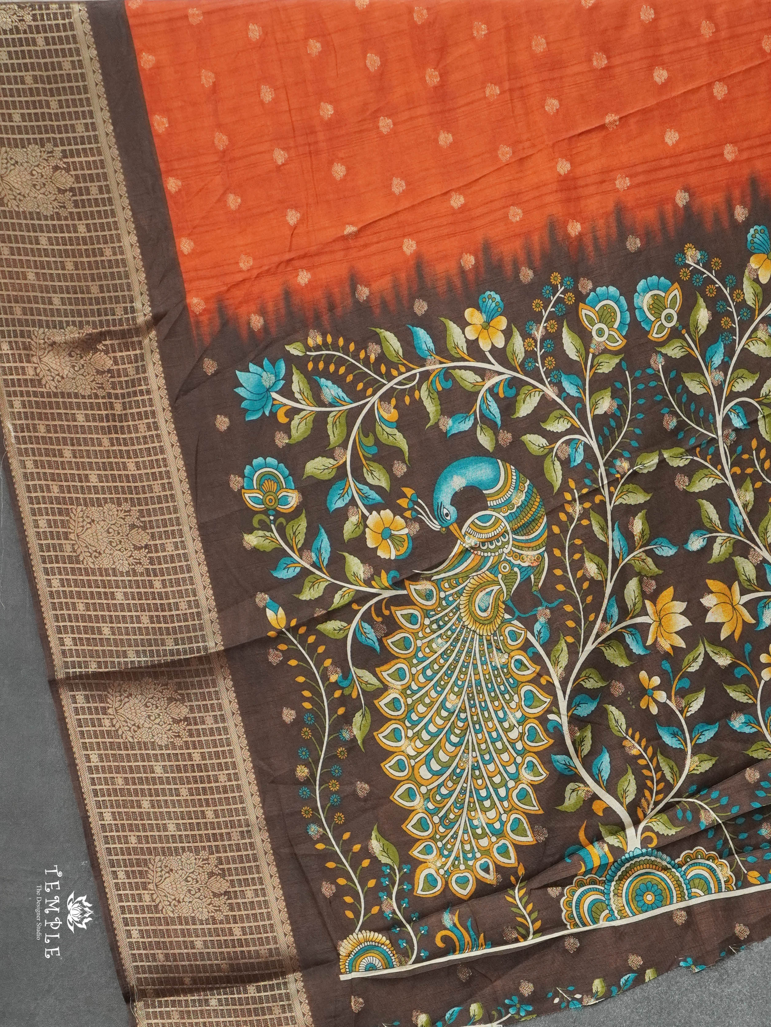 Sungudi Cotton Saree | TTDS2903