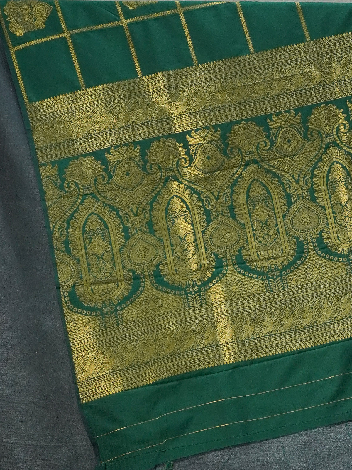 Semi Kanchi Silk Saree | TTDS3722