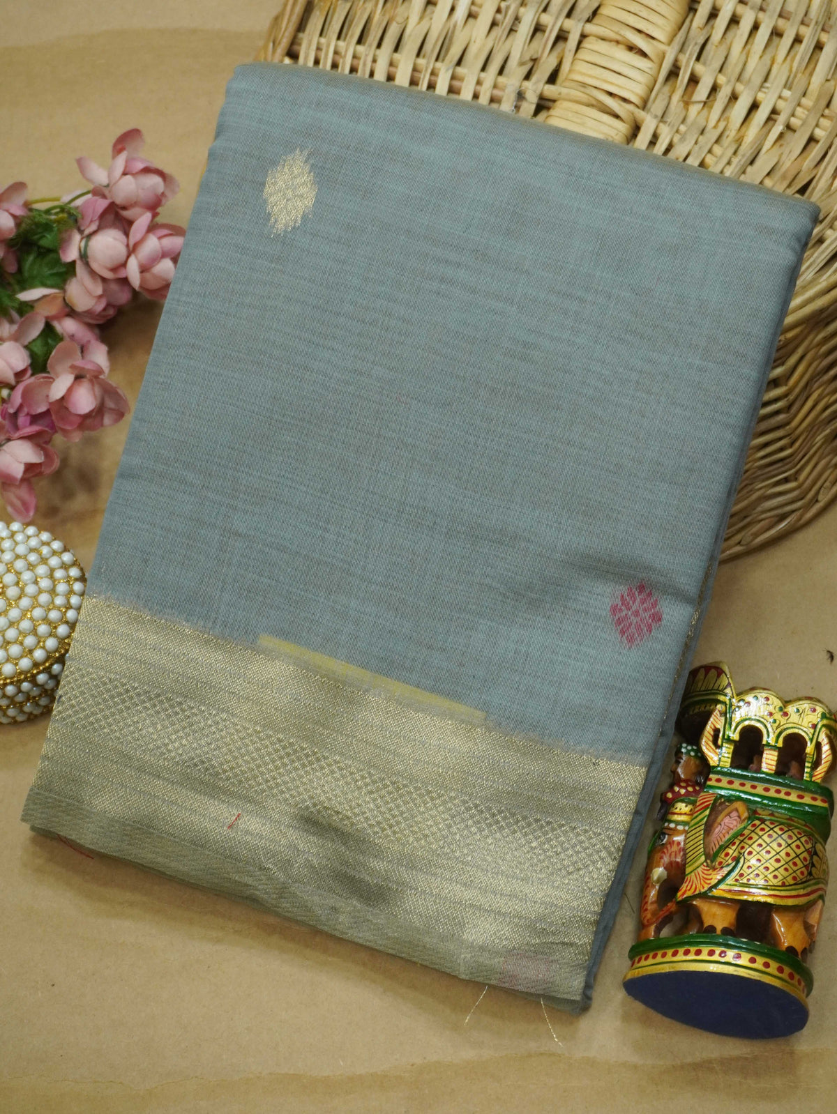 Sambalpuri Cotton Saree | TTDS3730