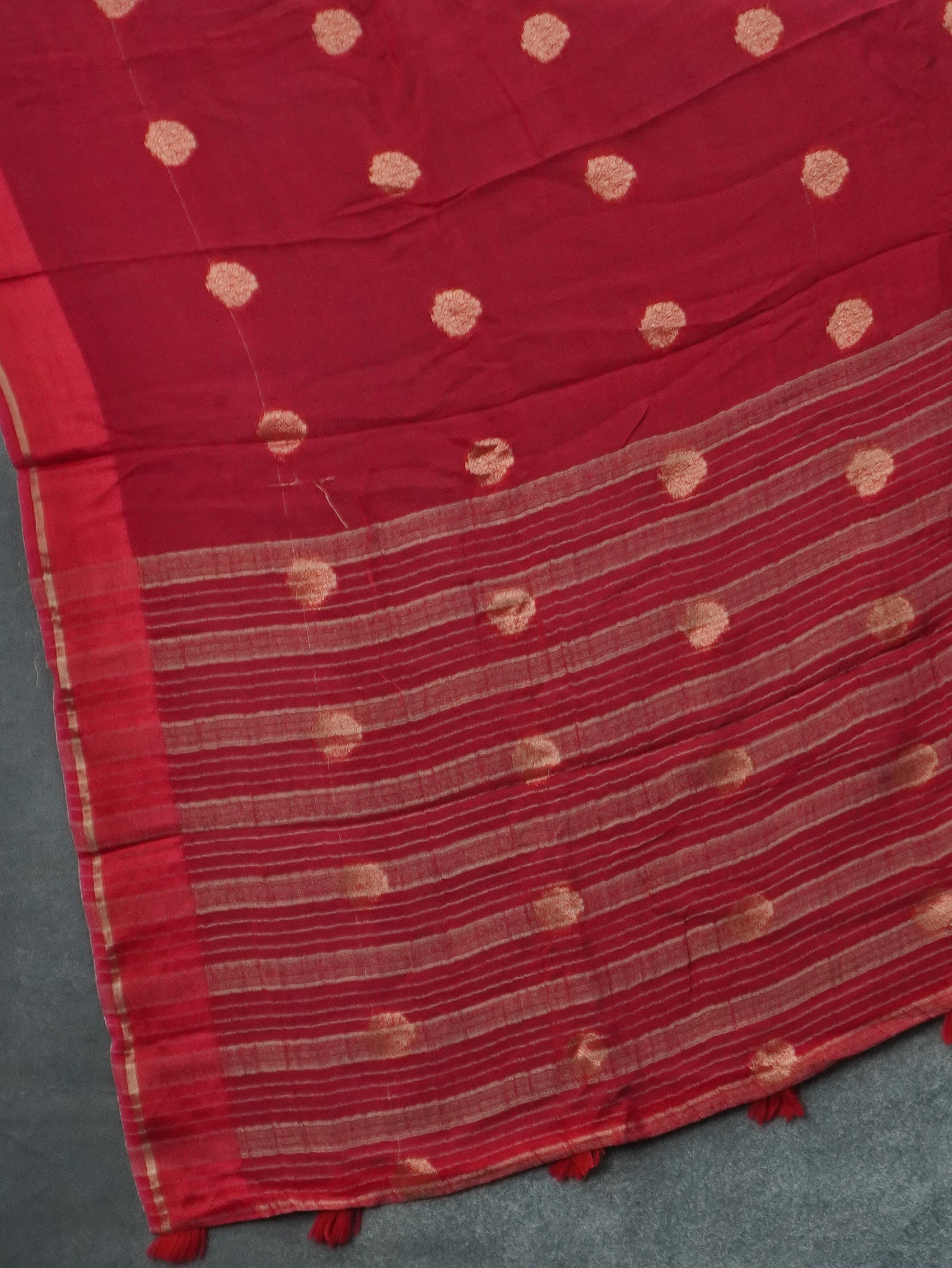 Linen Viscose Saree | TTDS3315