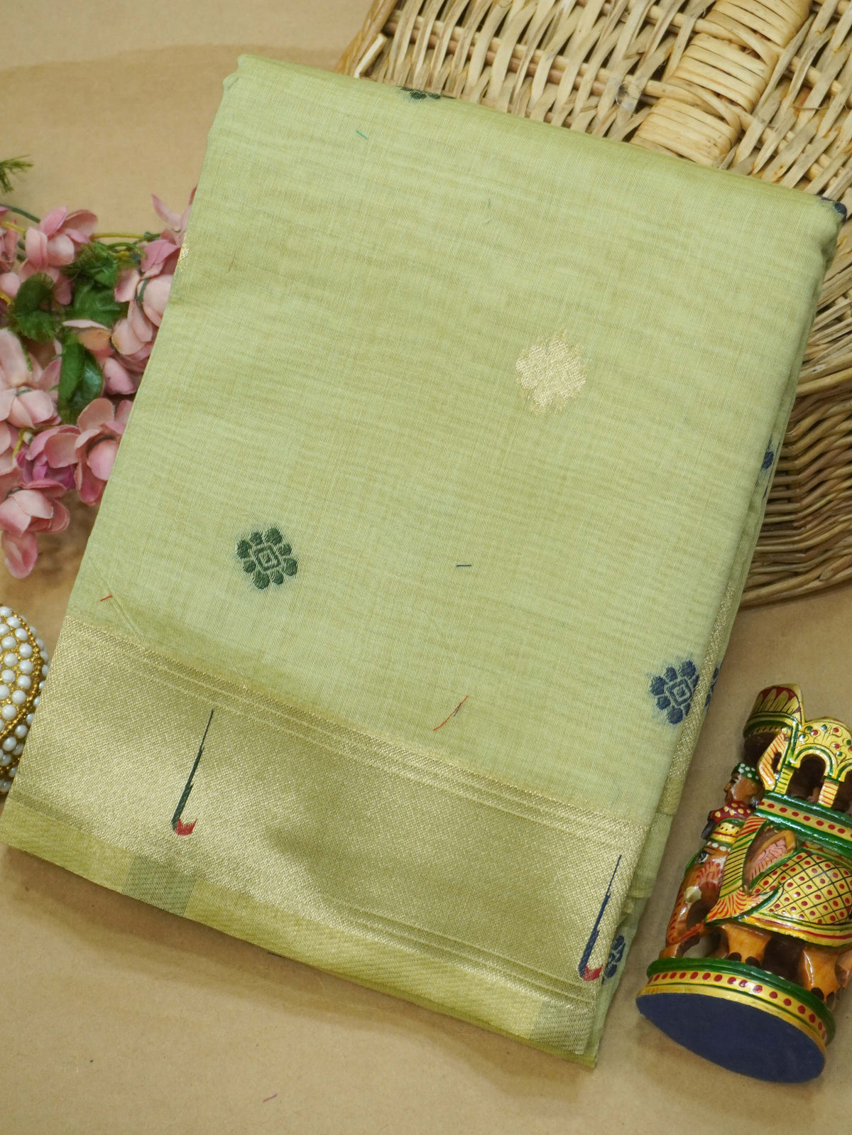 Sambalpuri Cotton Saree | TTDS3731