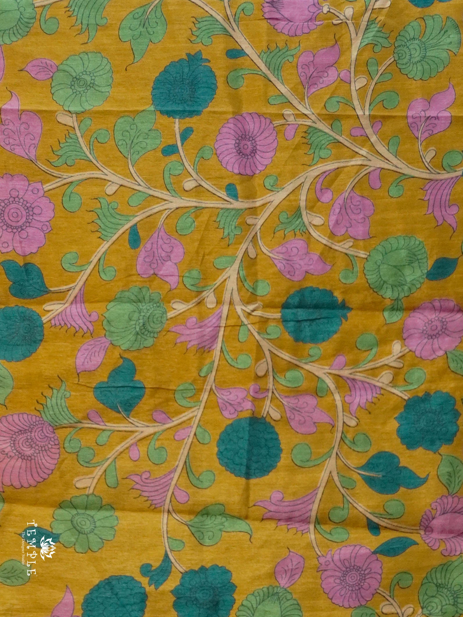 Printed Tussar Saree | TTDS2914