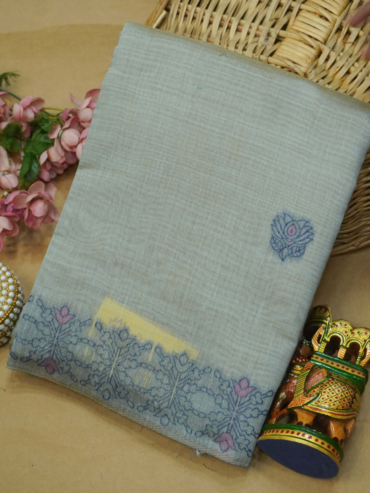Sambalpuri Cotton Saree | TTDS3732
