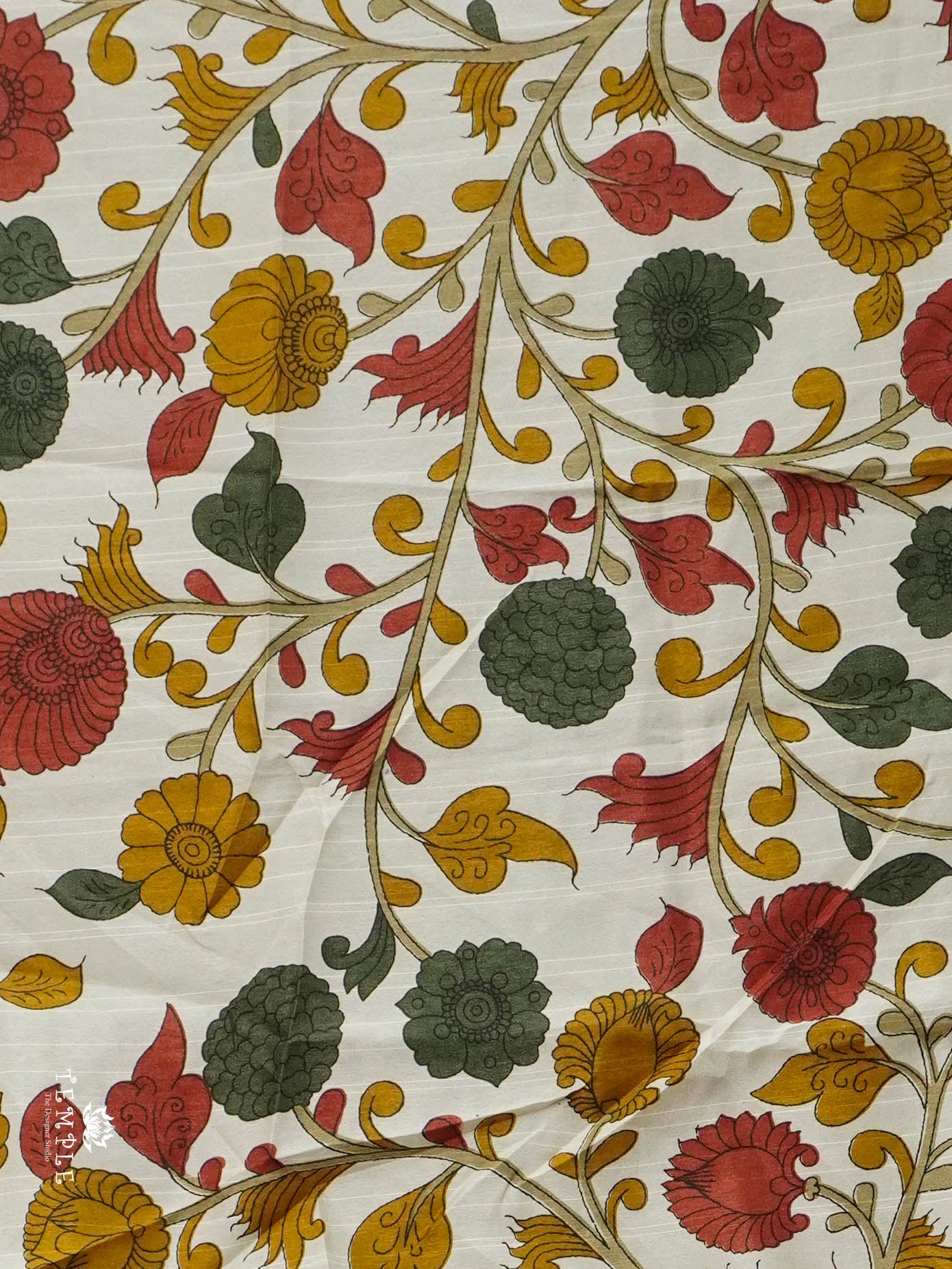 Printed Tussar Saree | TTDS2914