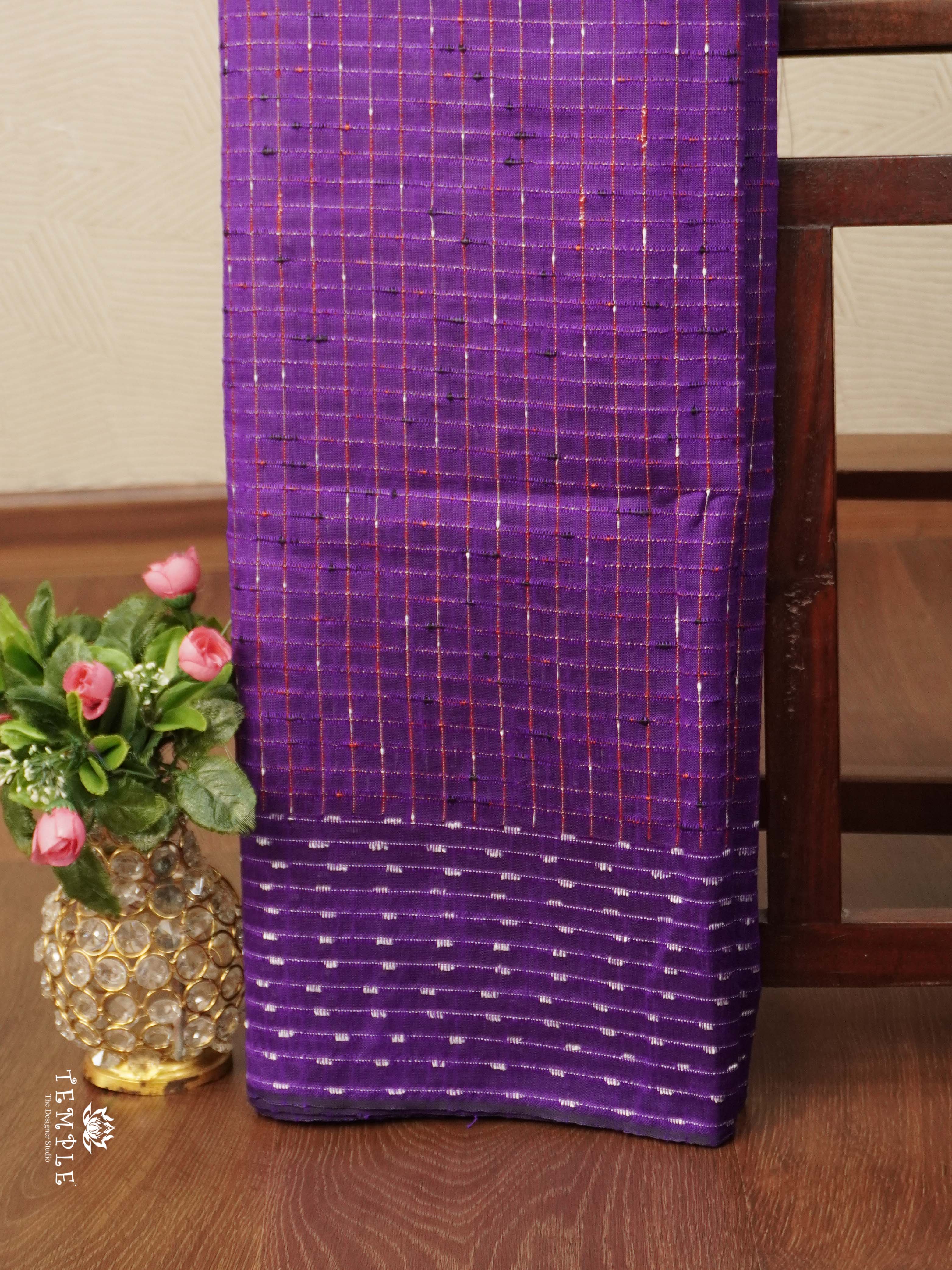 Raw Silk Saree With Sequins Work | TTDS2384