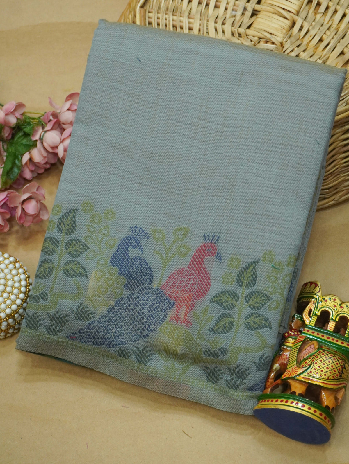 Sambalpuri Cotton Saree | TTDS3733