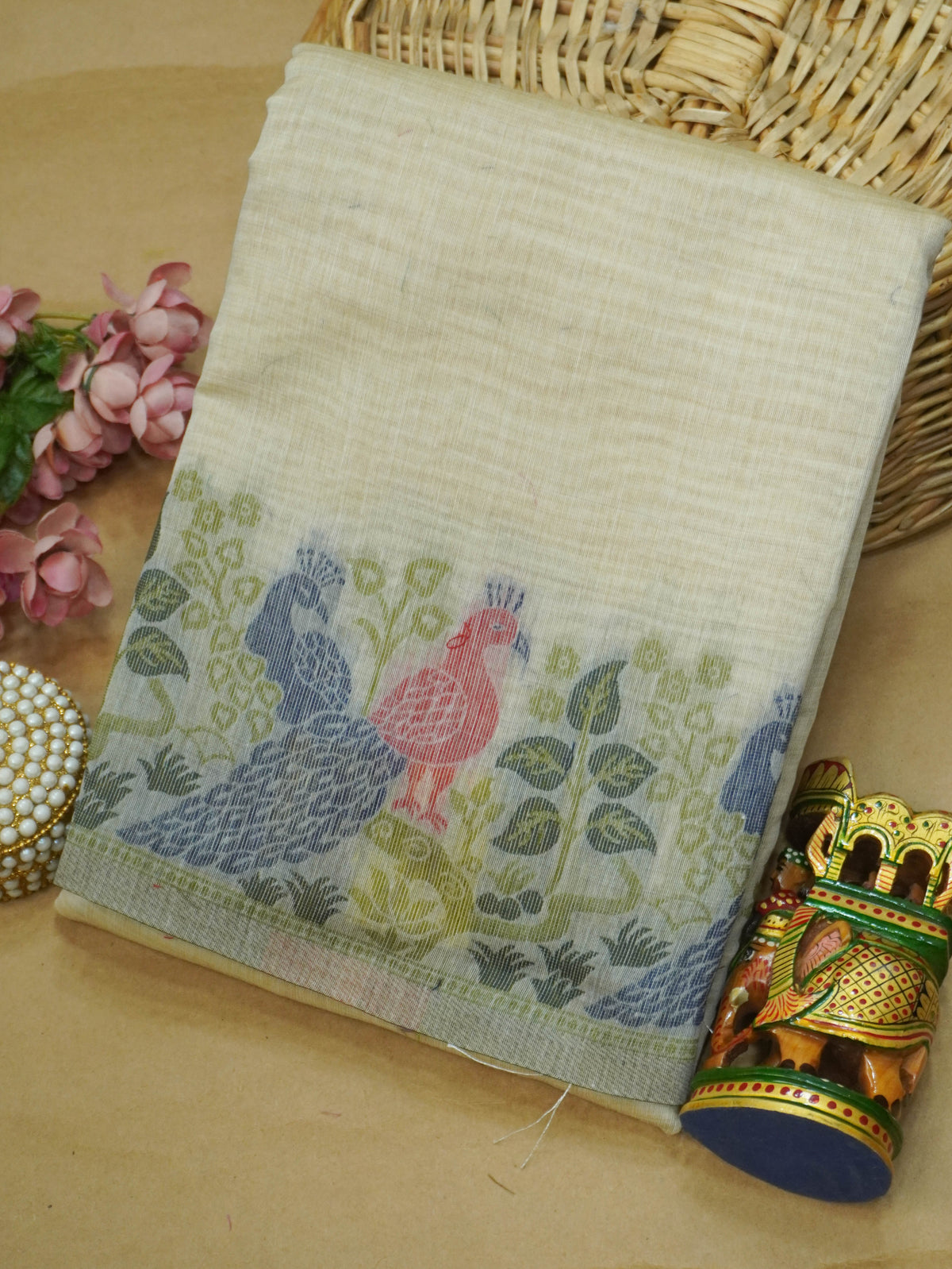 Sambalpuri Cotton Saree | TTDS3733