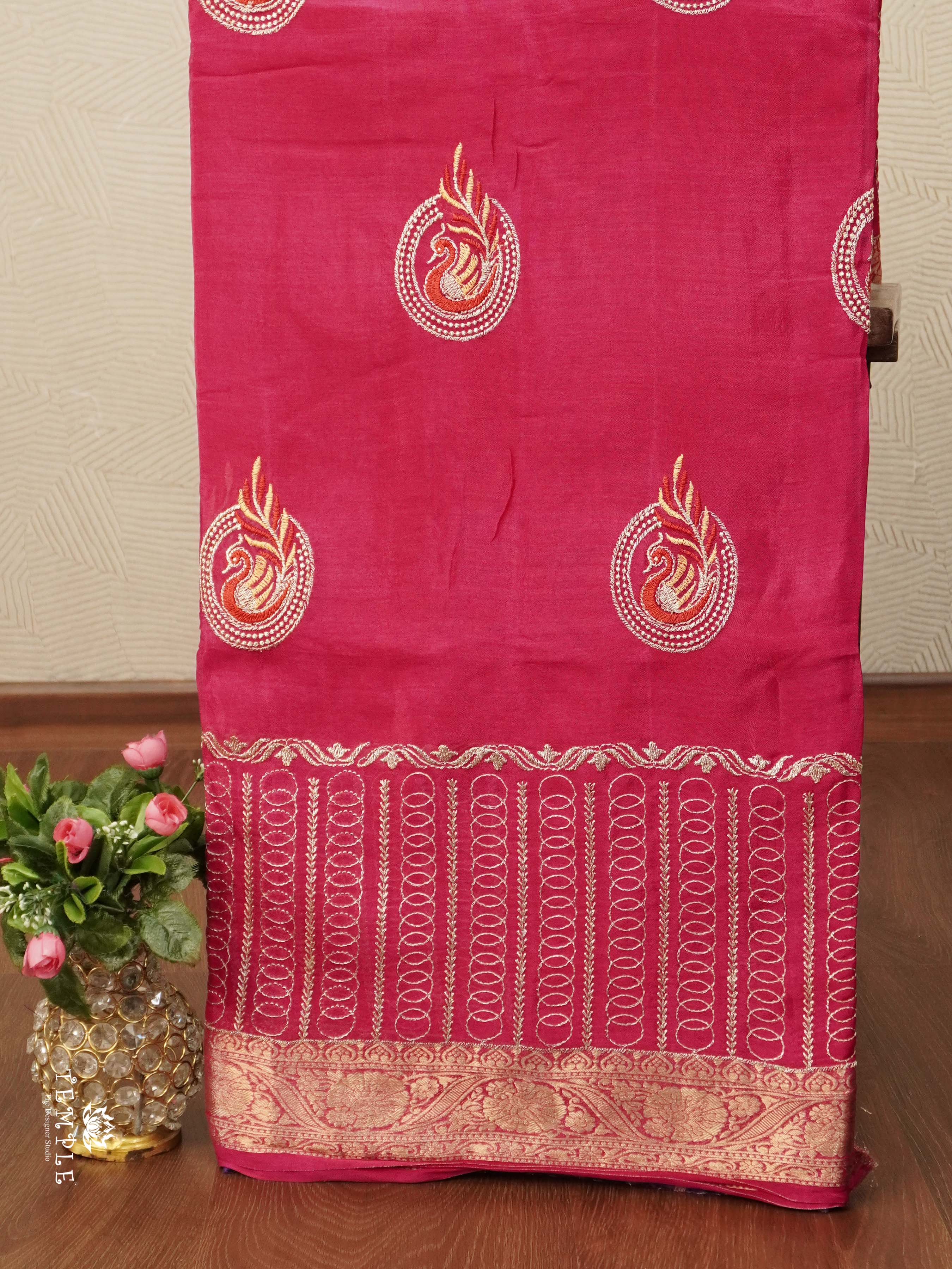 Banarasi Silk Saree With Zari work | TTDS2420