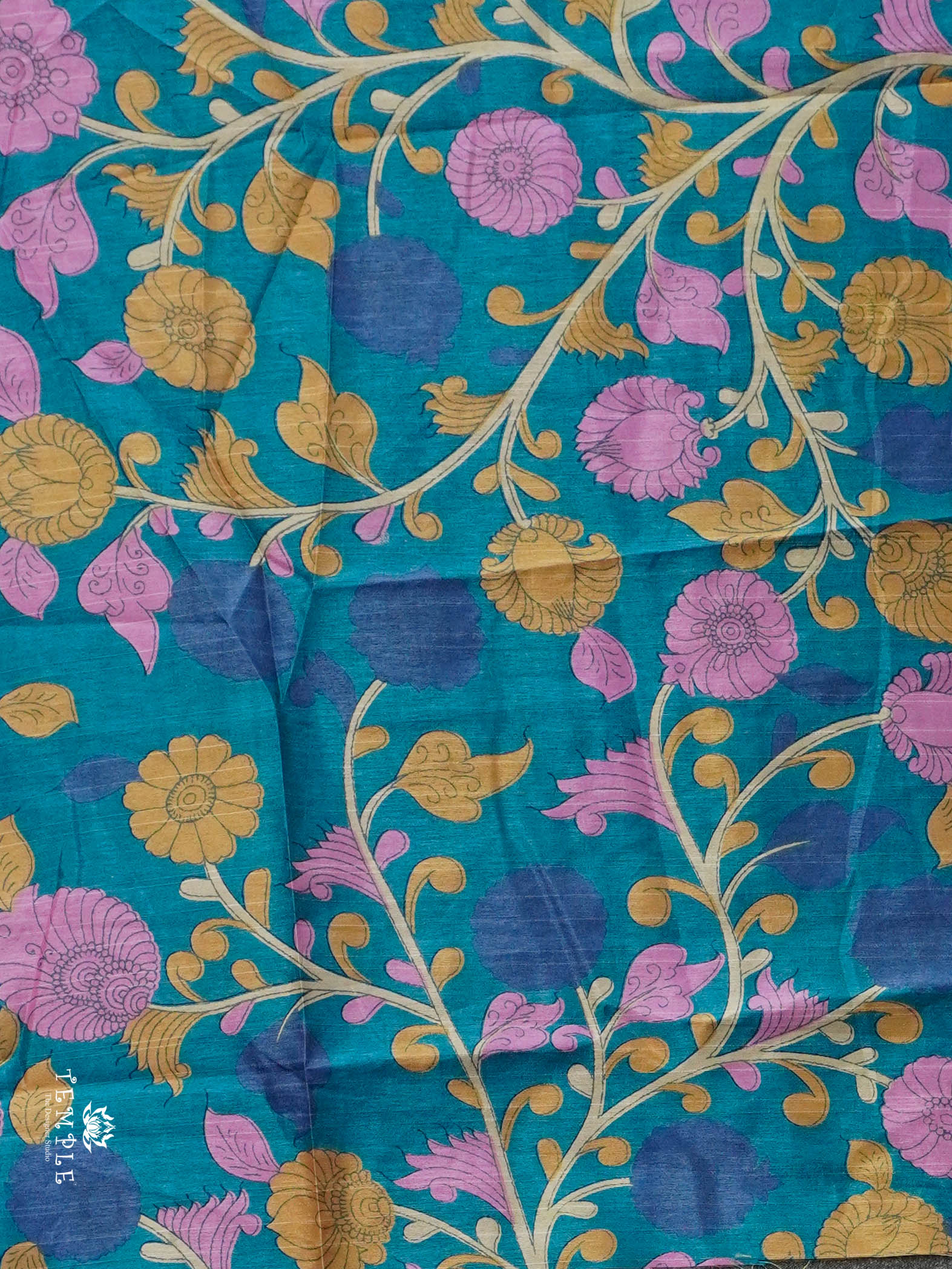 Printed Tussar Saree | TTDS2914