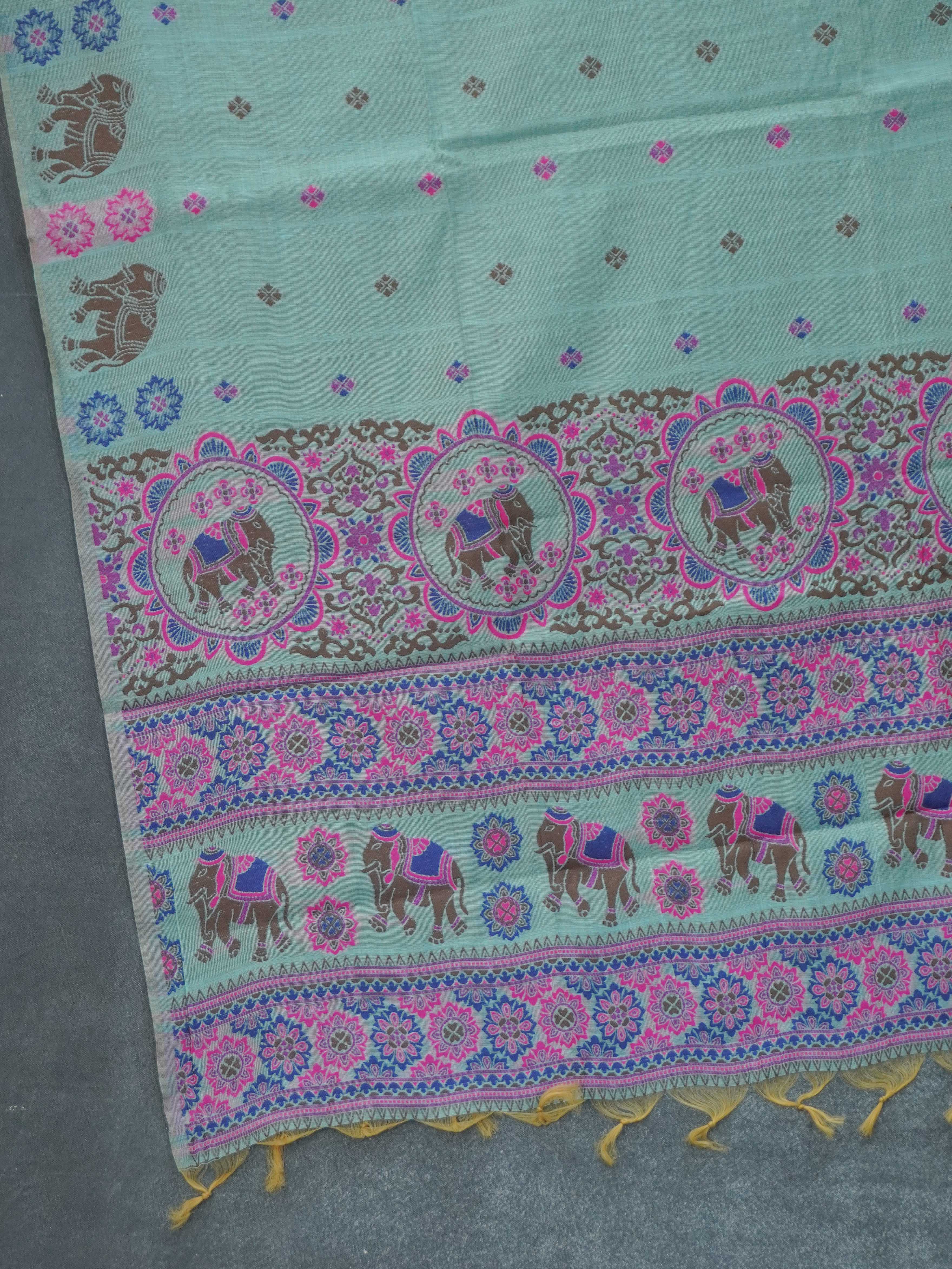 Munga Cotton Saree | TTDS3316
