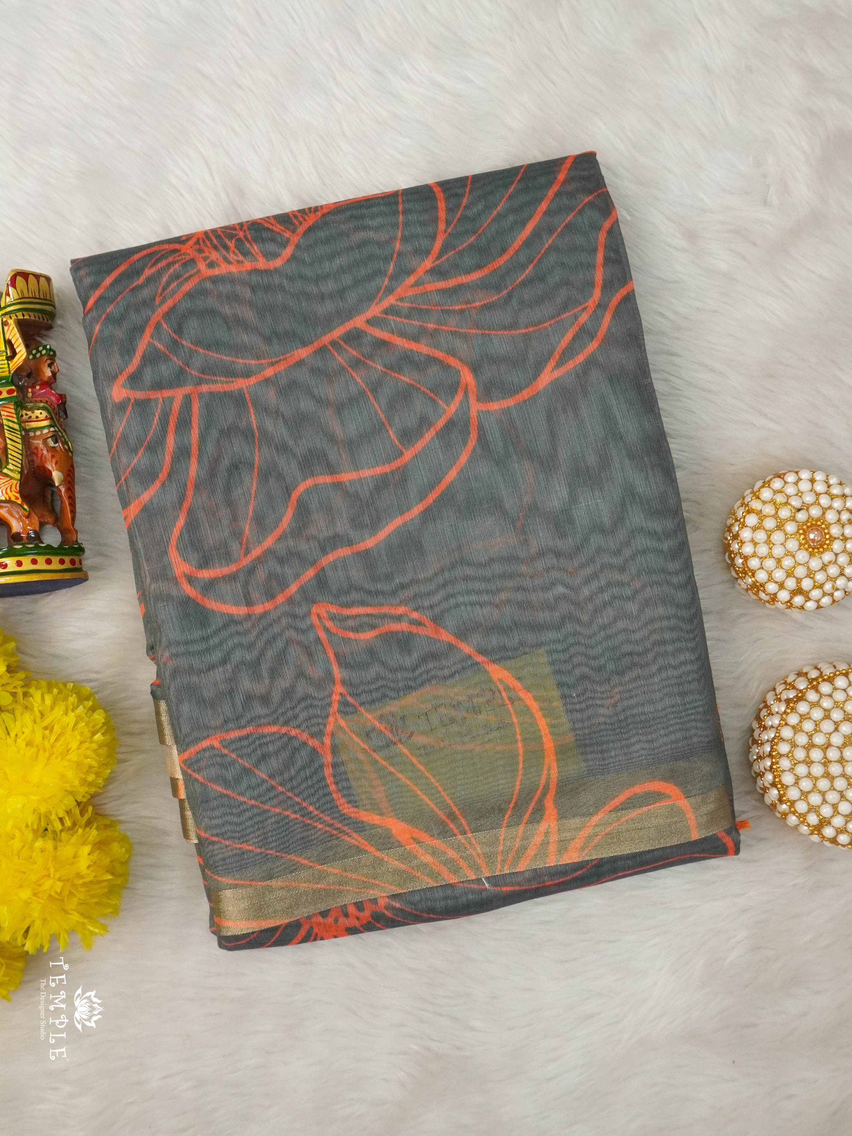 Chanderi Cotton Saree | TTDS2918