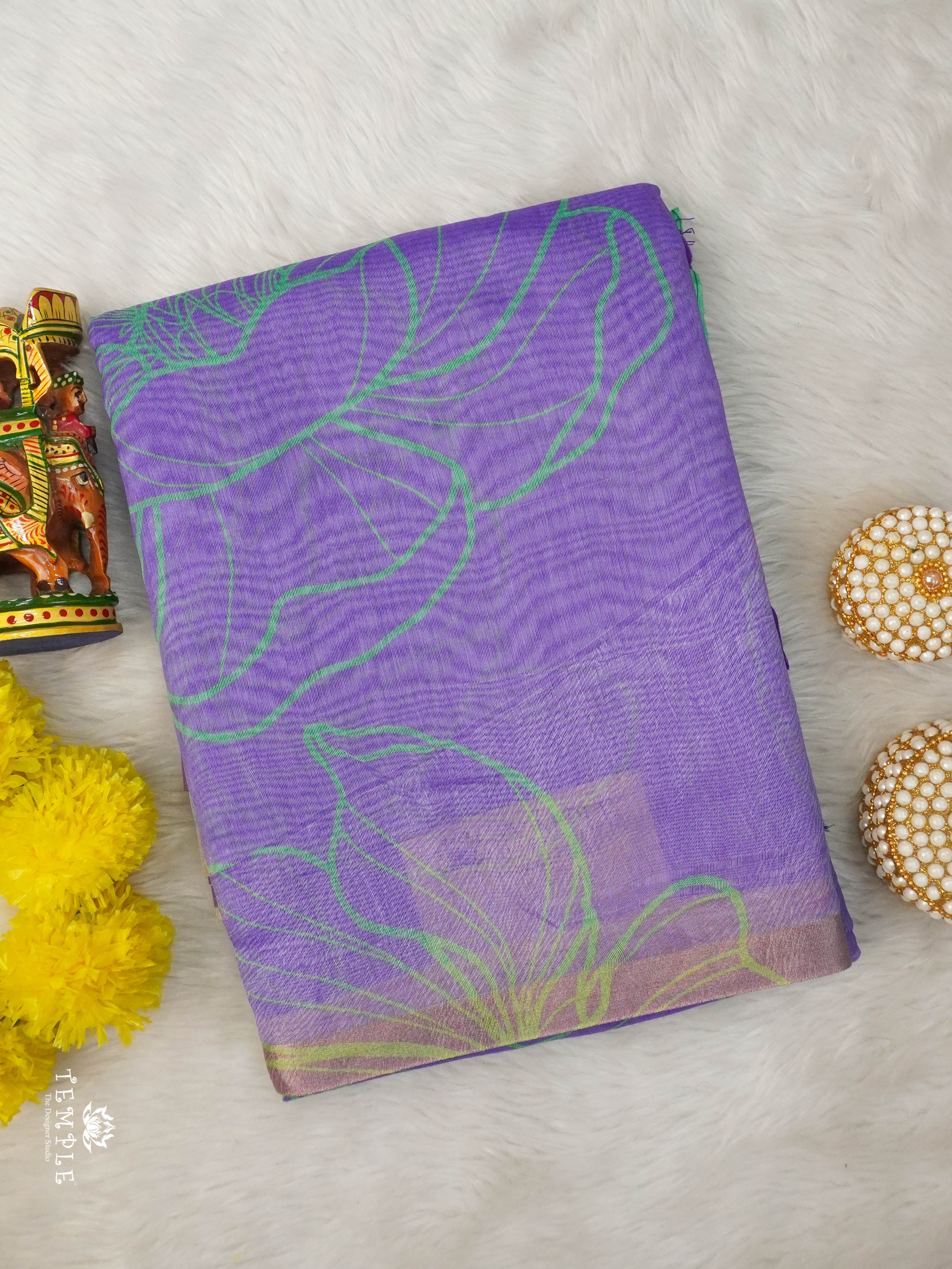 Chanderi Cotton Saree | TTDS2918