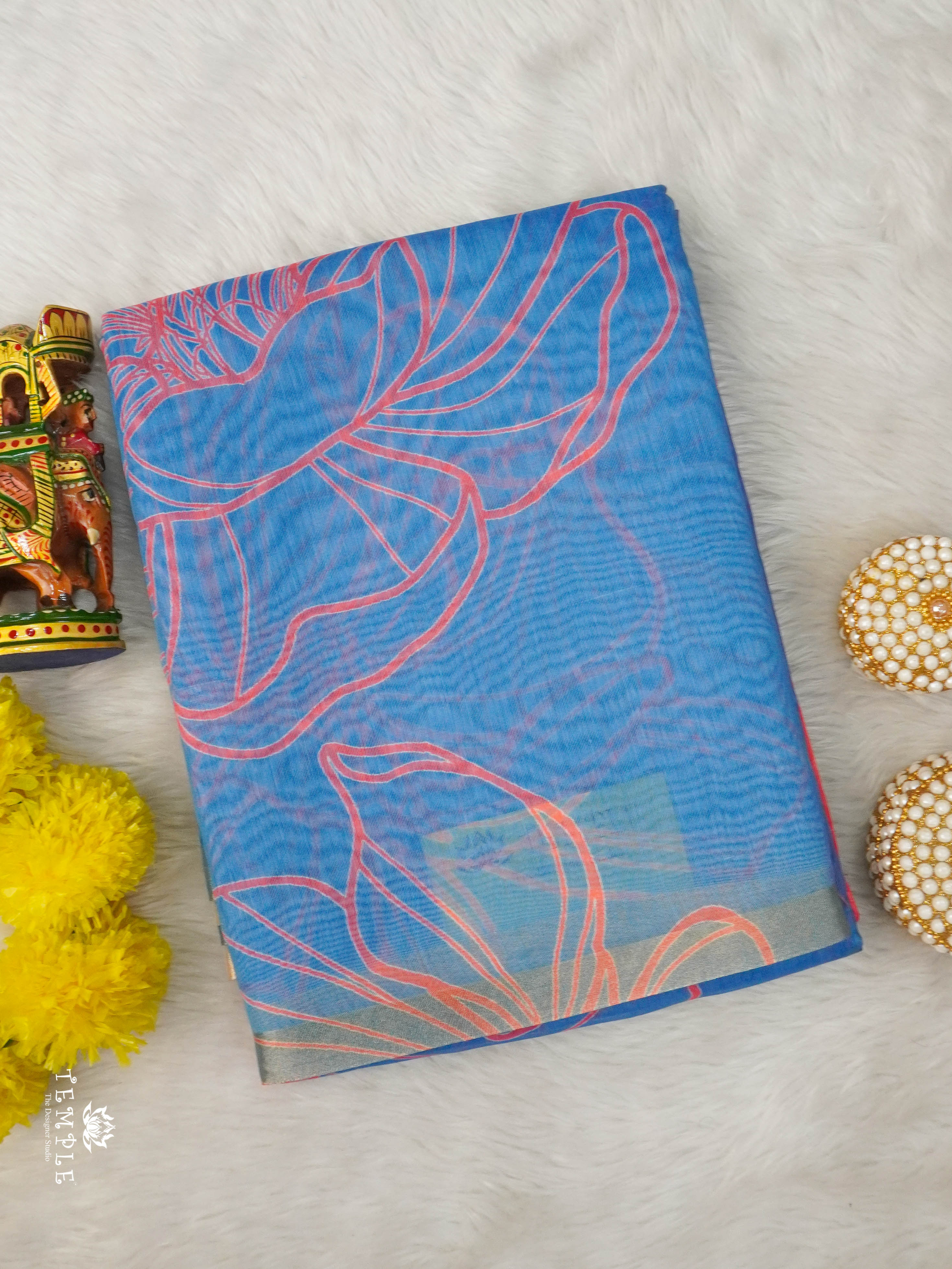 Chanderi Cotton Saree | TTDS2918