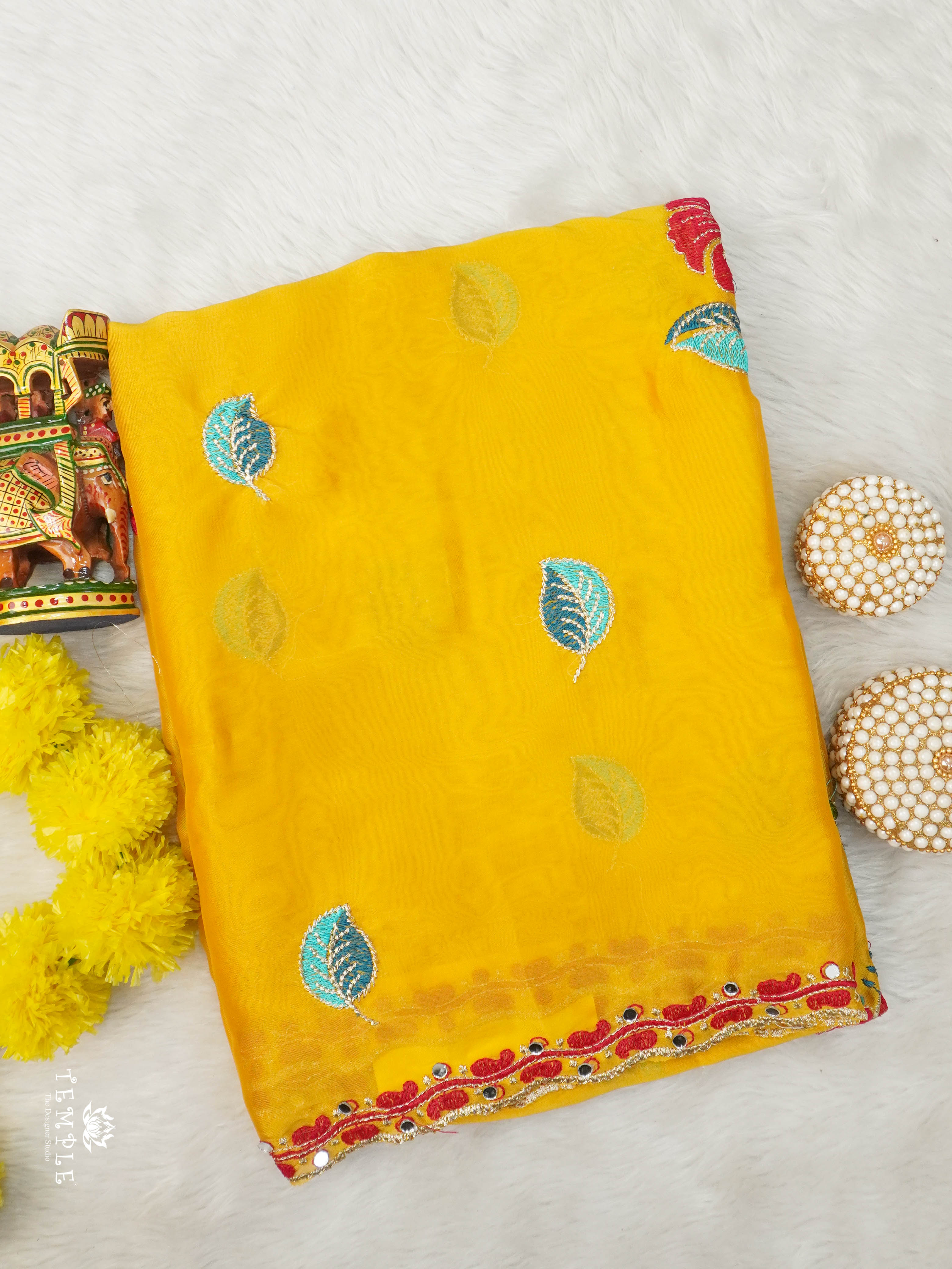 Fendi Organza Saree | TTDS2916