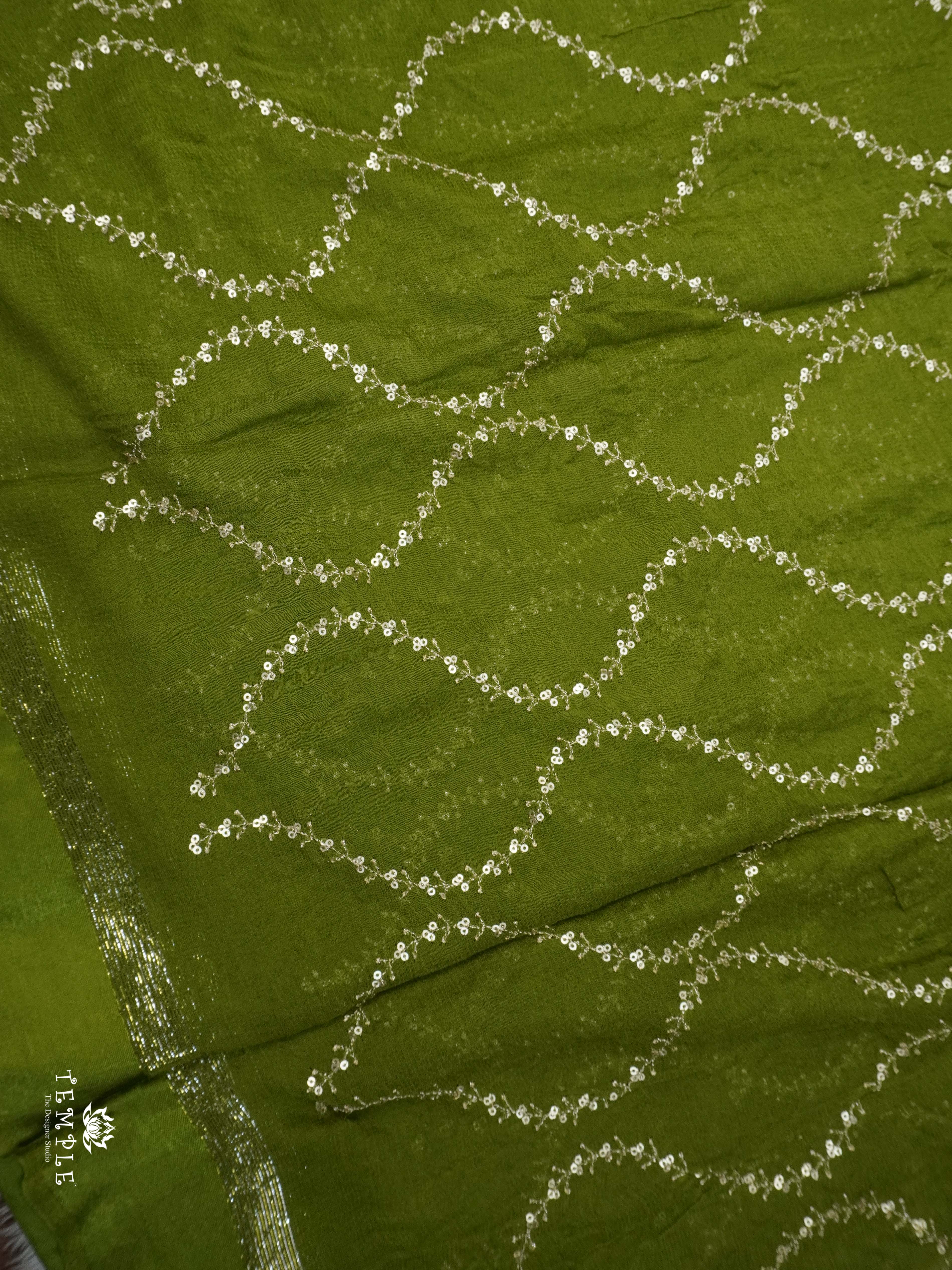 Designer Georgette Saree | TTDS2382