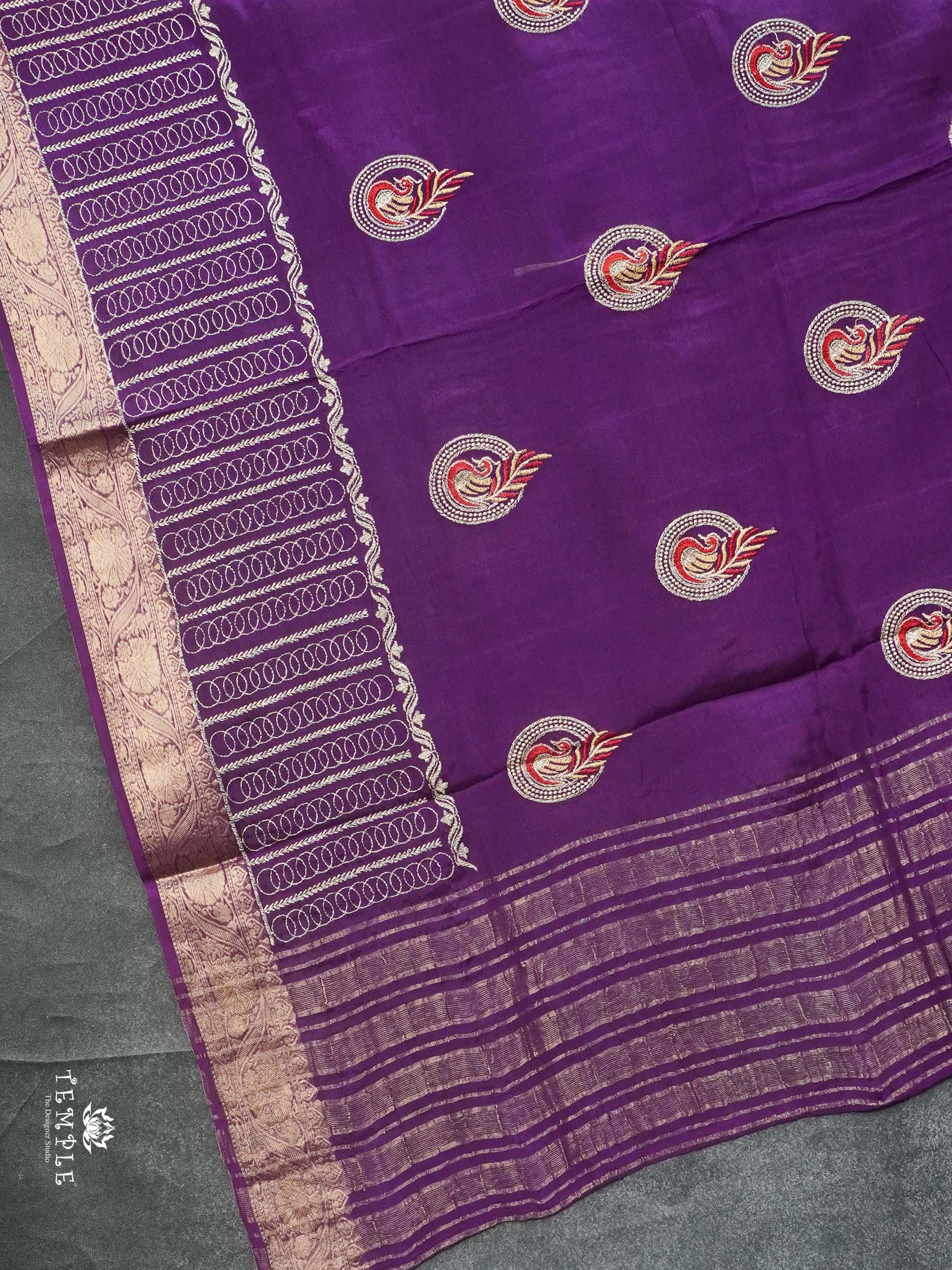 Banarasi Silk Saree With Zari work | TTDS2420