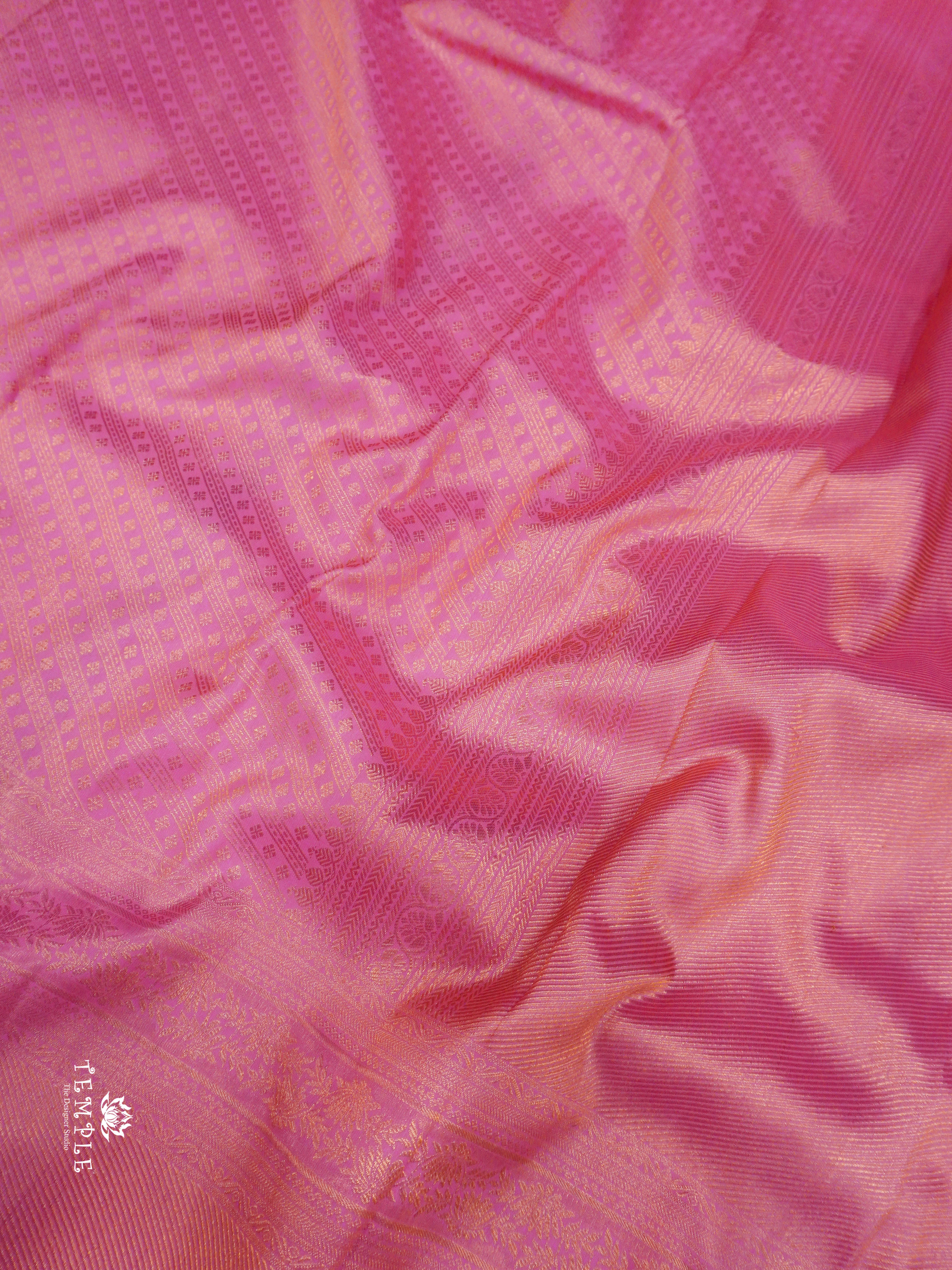 Elegant Pure Silk Saree With Soft and Comfortable Silk Fabric | TTDS1447