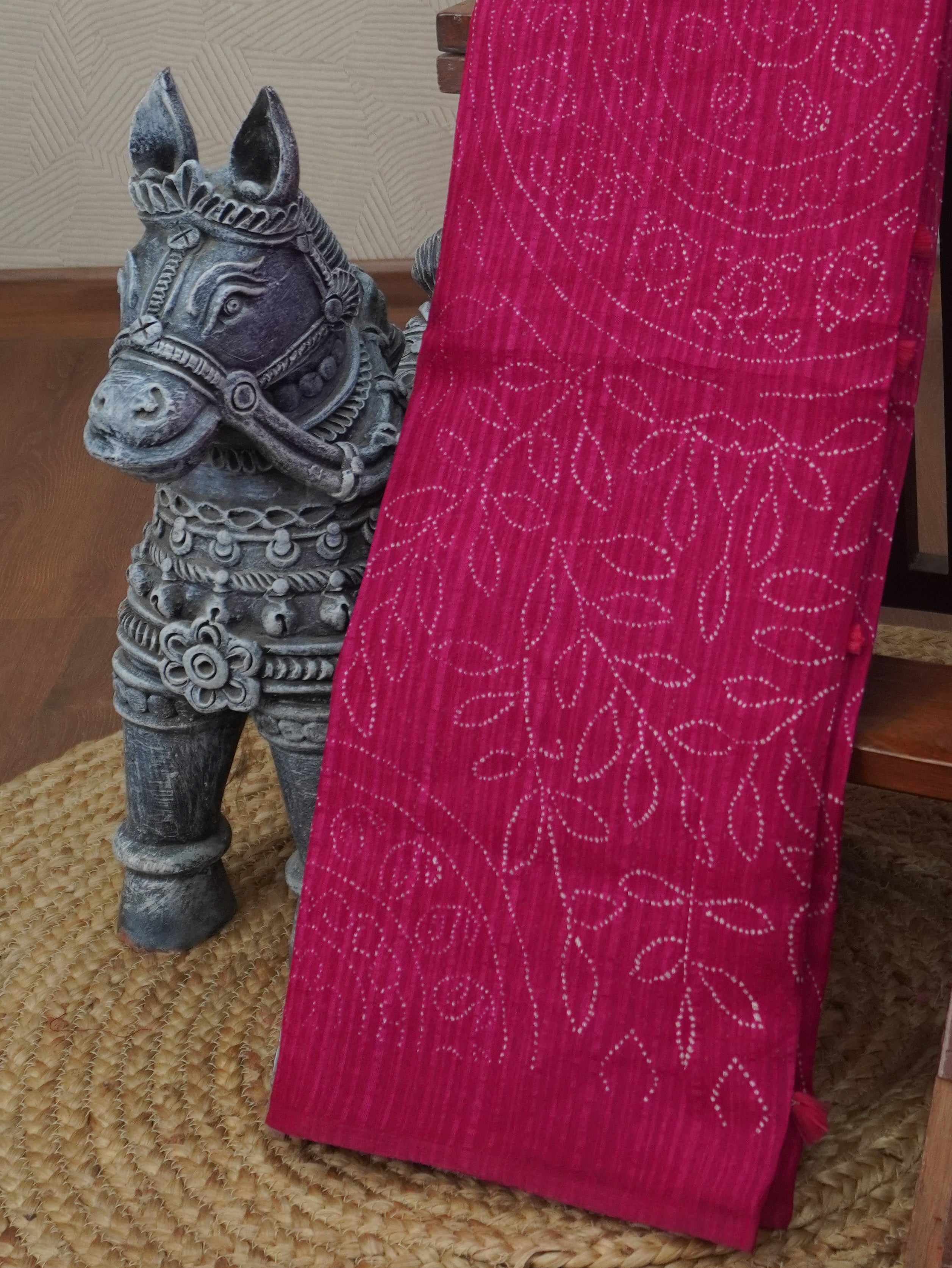 Bamboo Silk Saree | TTDS3323