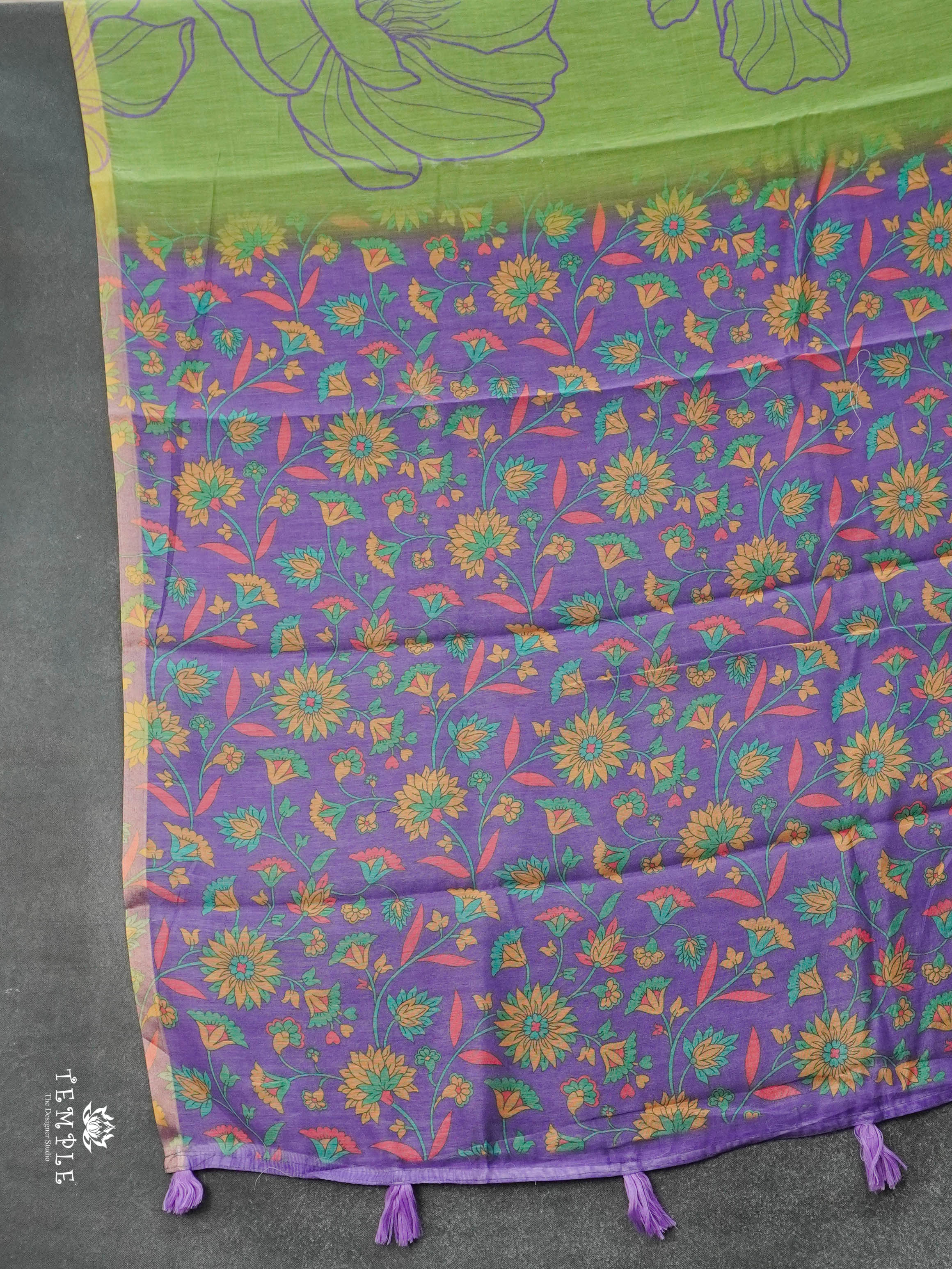 Chanderi Cotton Saree | TTDS2918