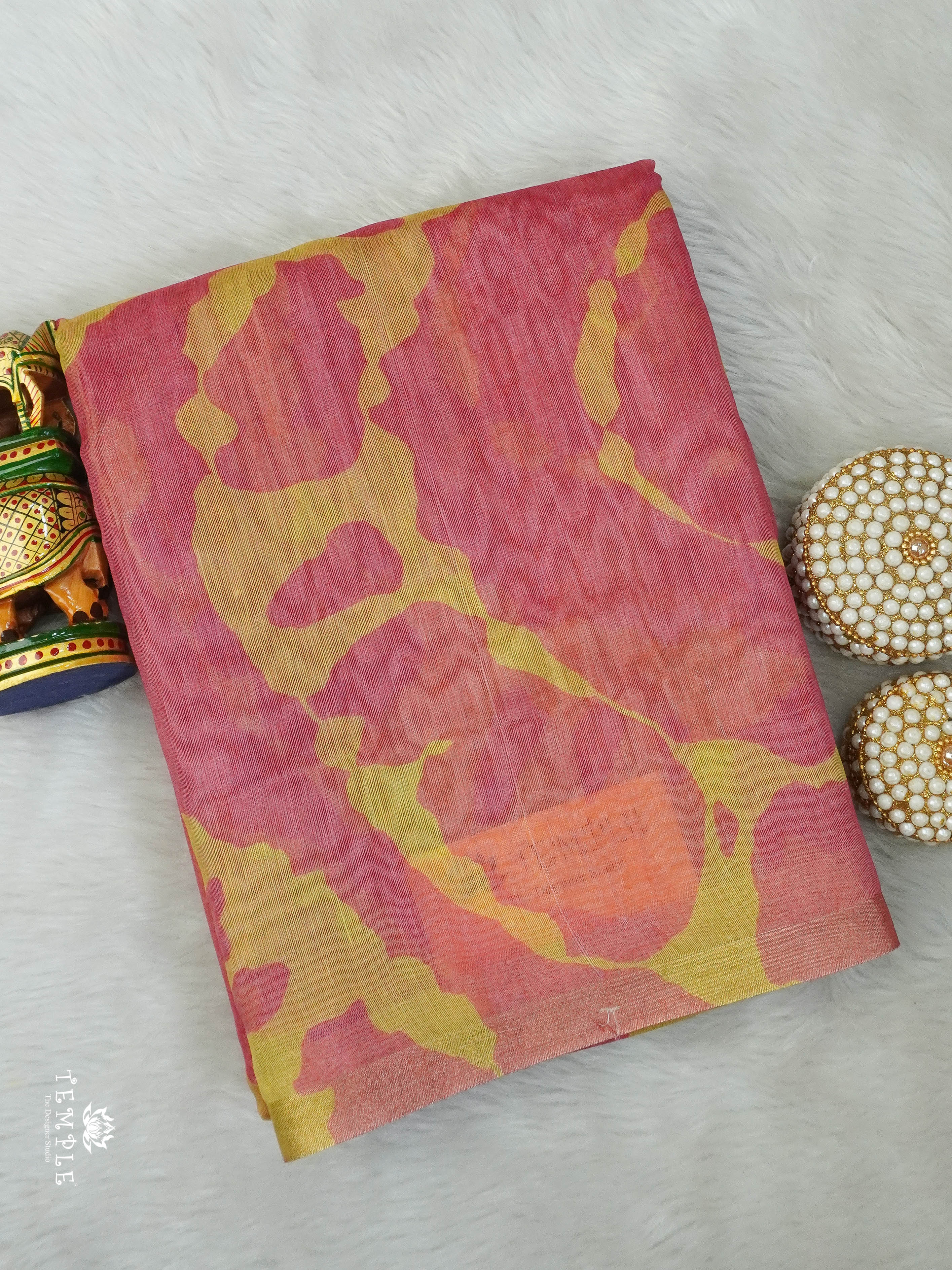 Chanderi Cotton Saree | TTDS2921