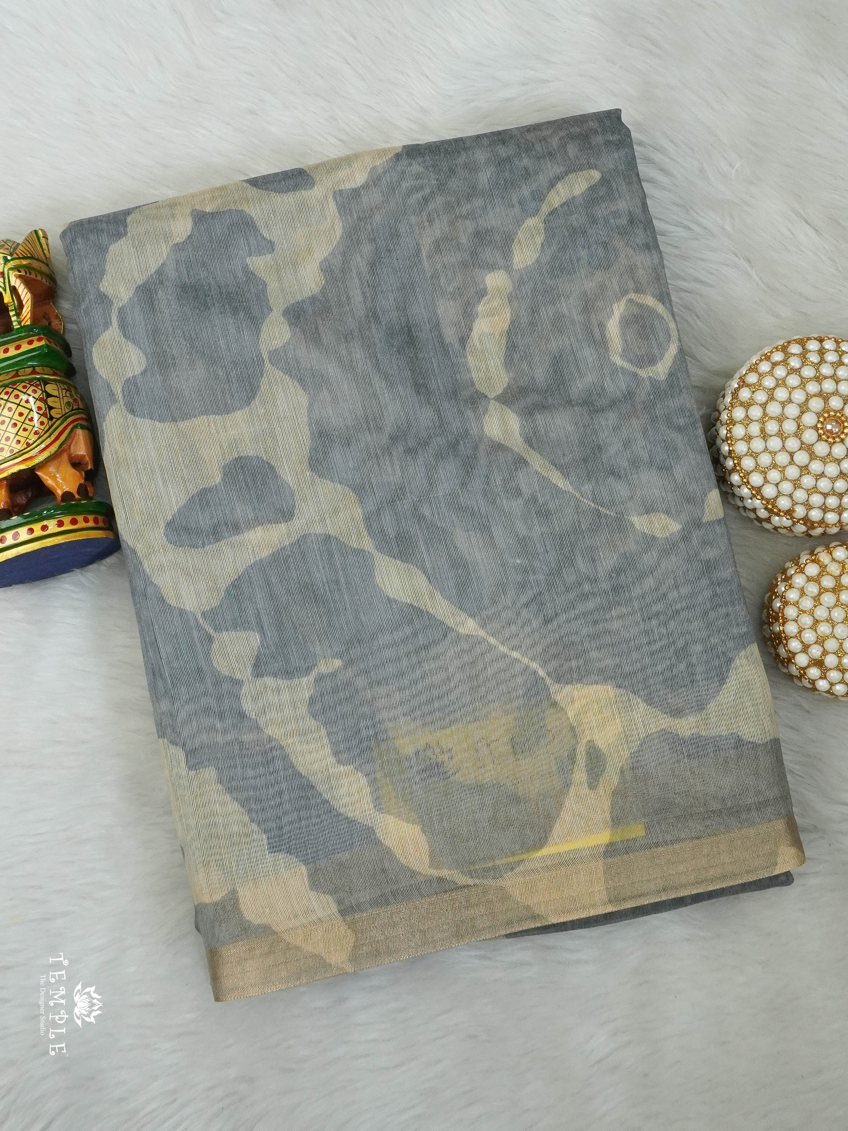 Chanderi Cotton Saree | TTDS2921