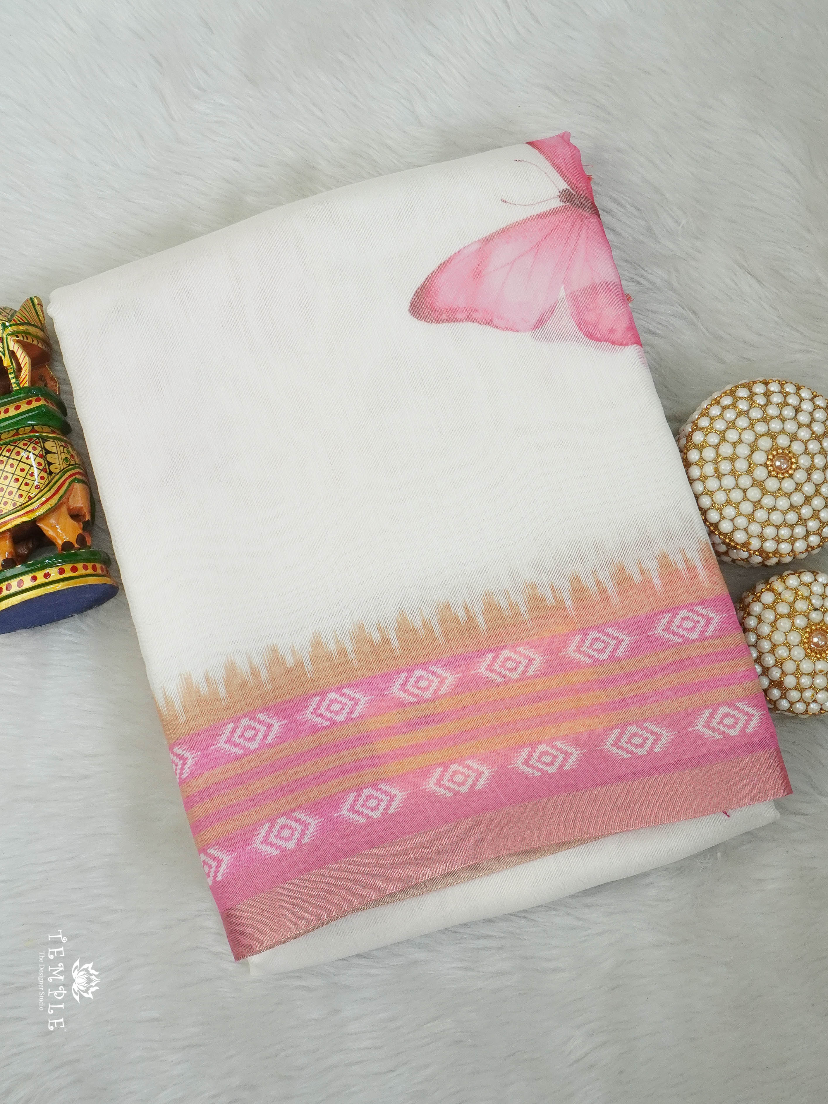 Chanderi Cotton Saree | TTDS2919