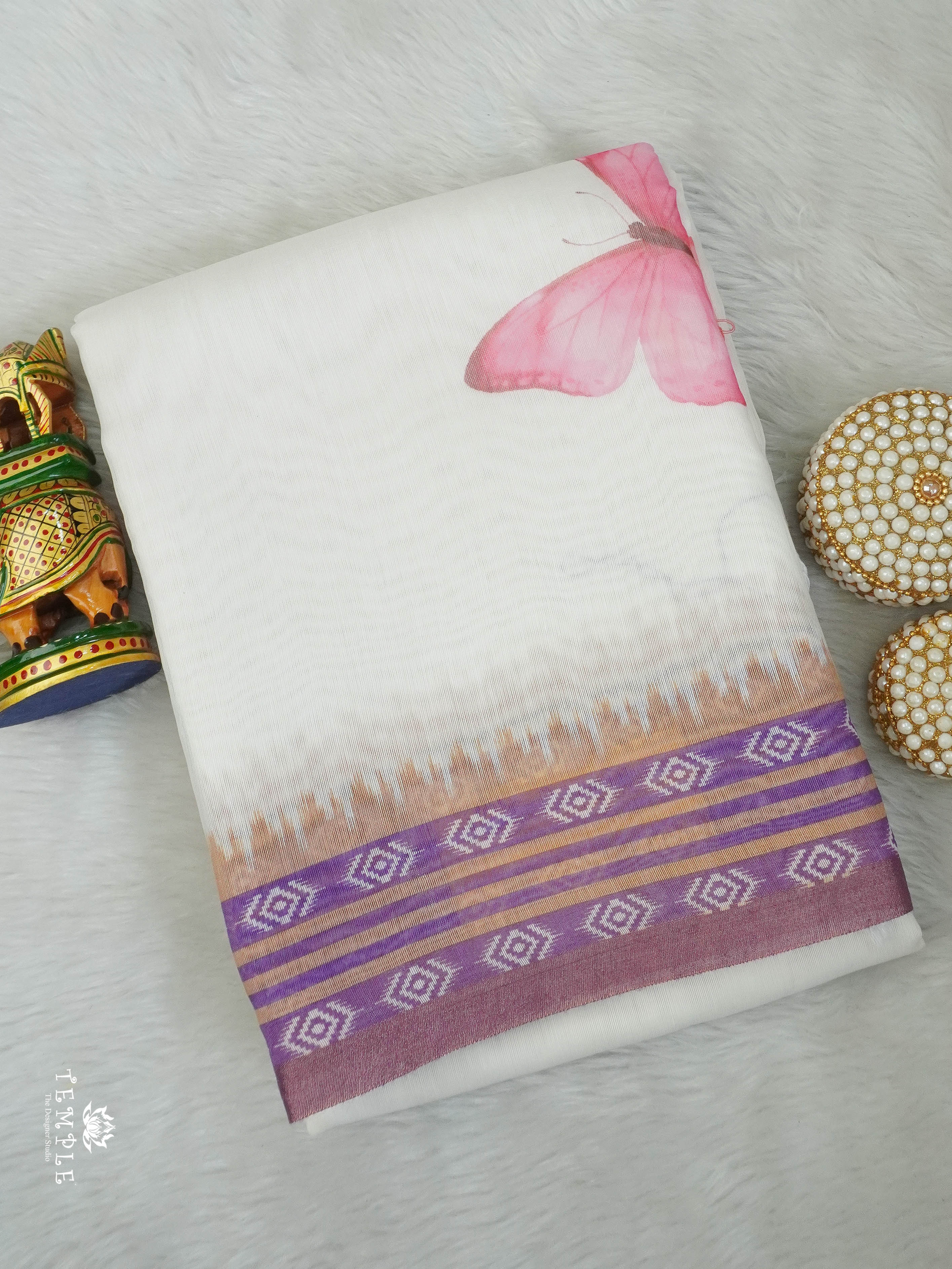 Chanderi Cotton Saree | TTDS2919
