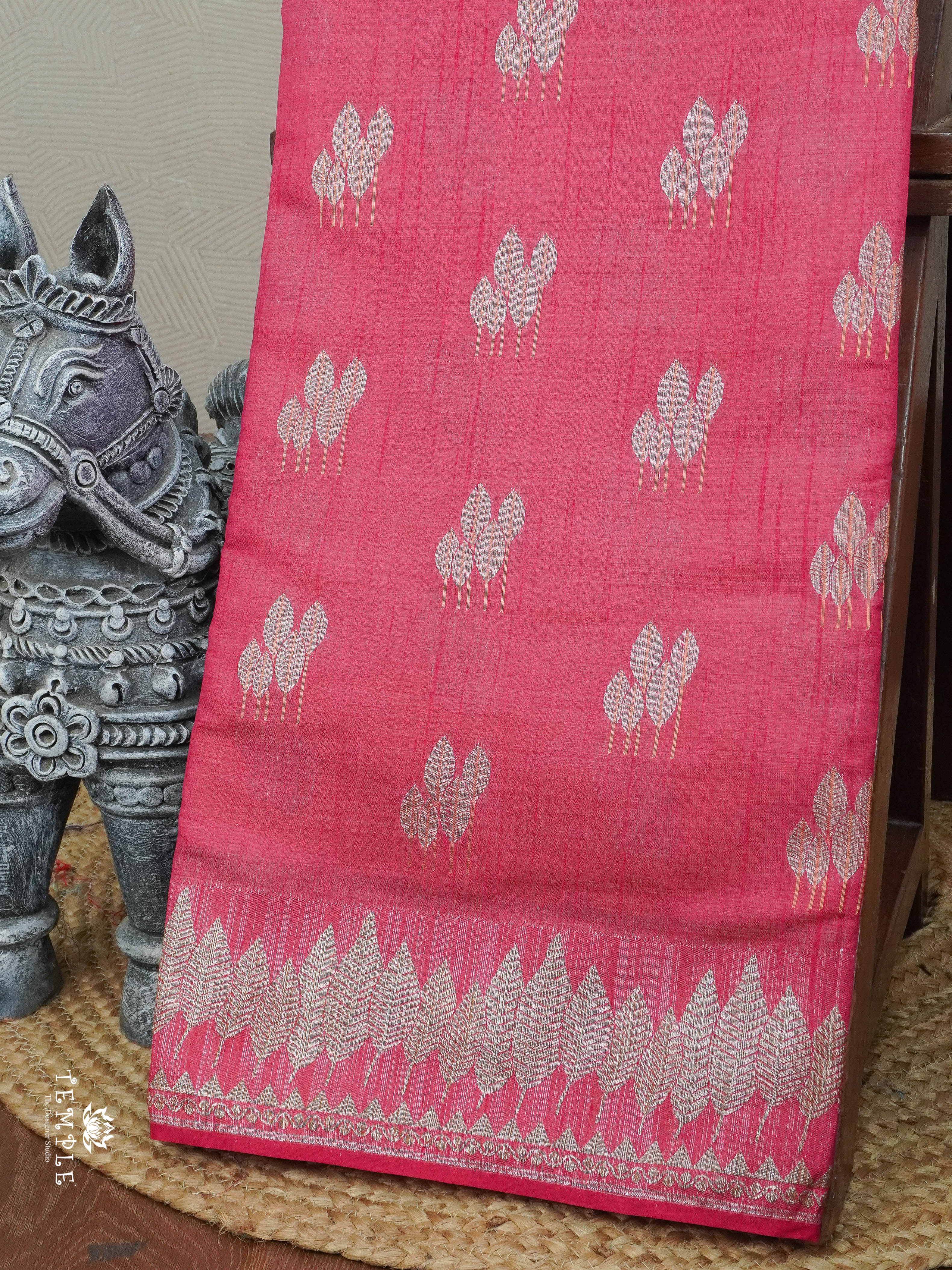 Raw Silk Saree | TTDS2920