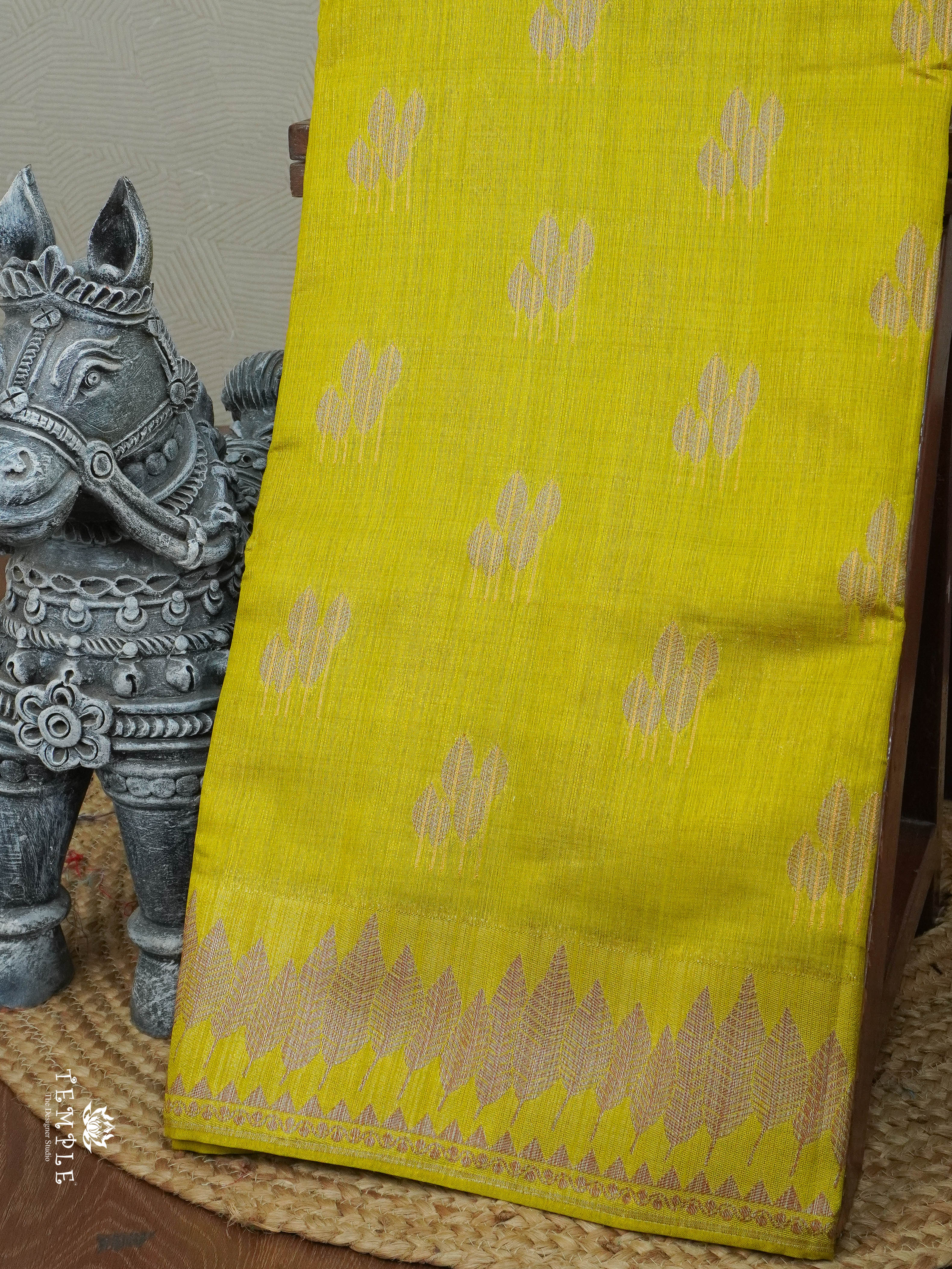 Raw Silk Saree | TTDS2920