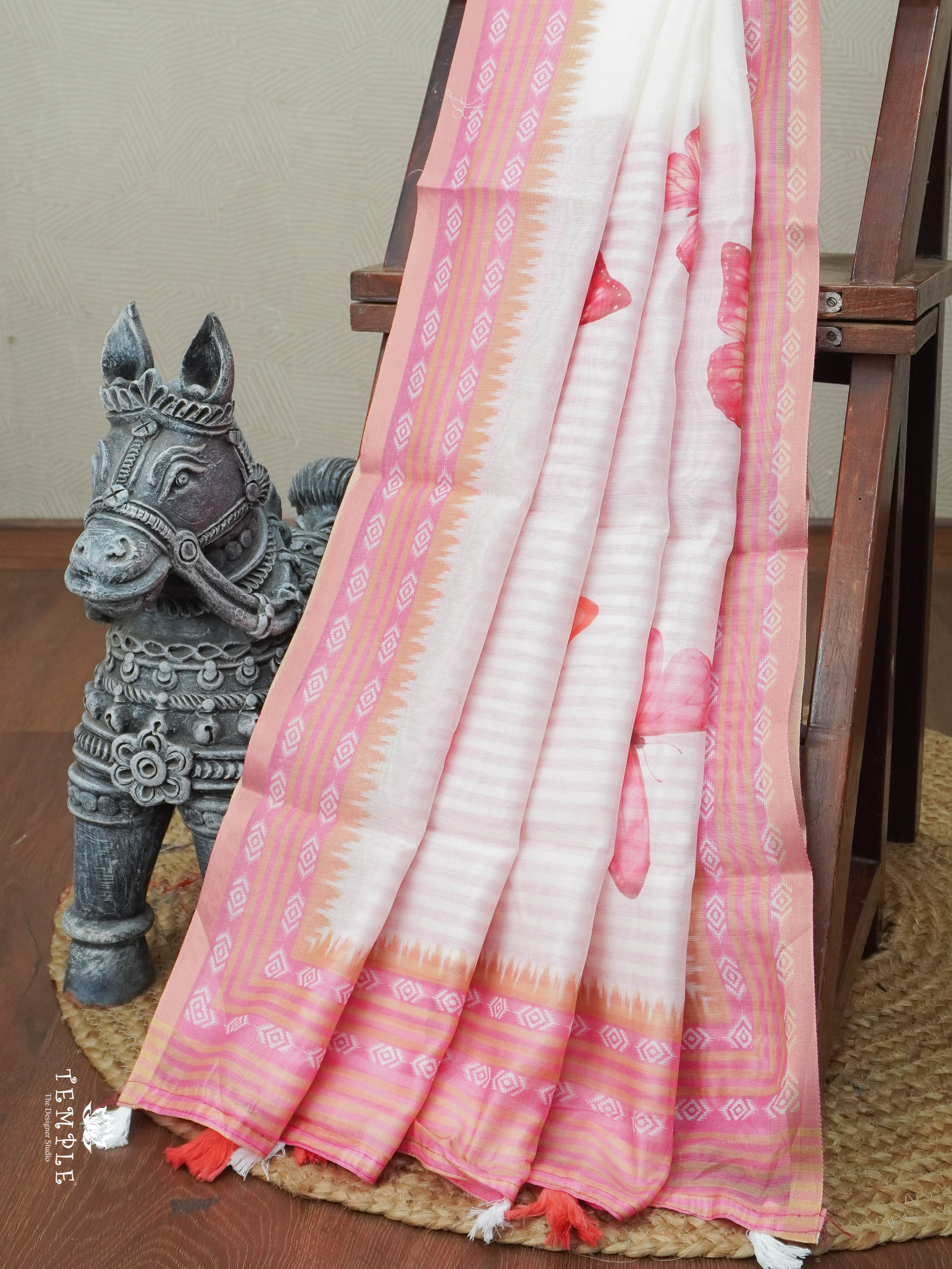 Chanderi Cotton Saree | TTDS2919