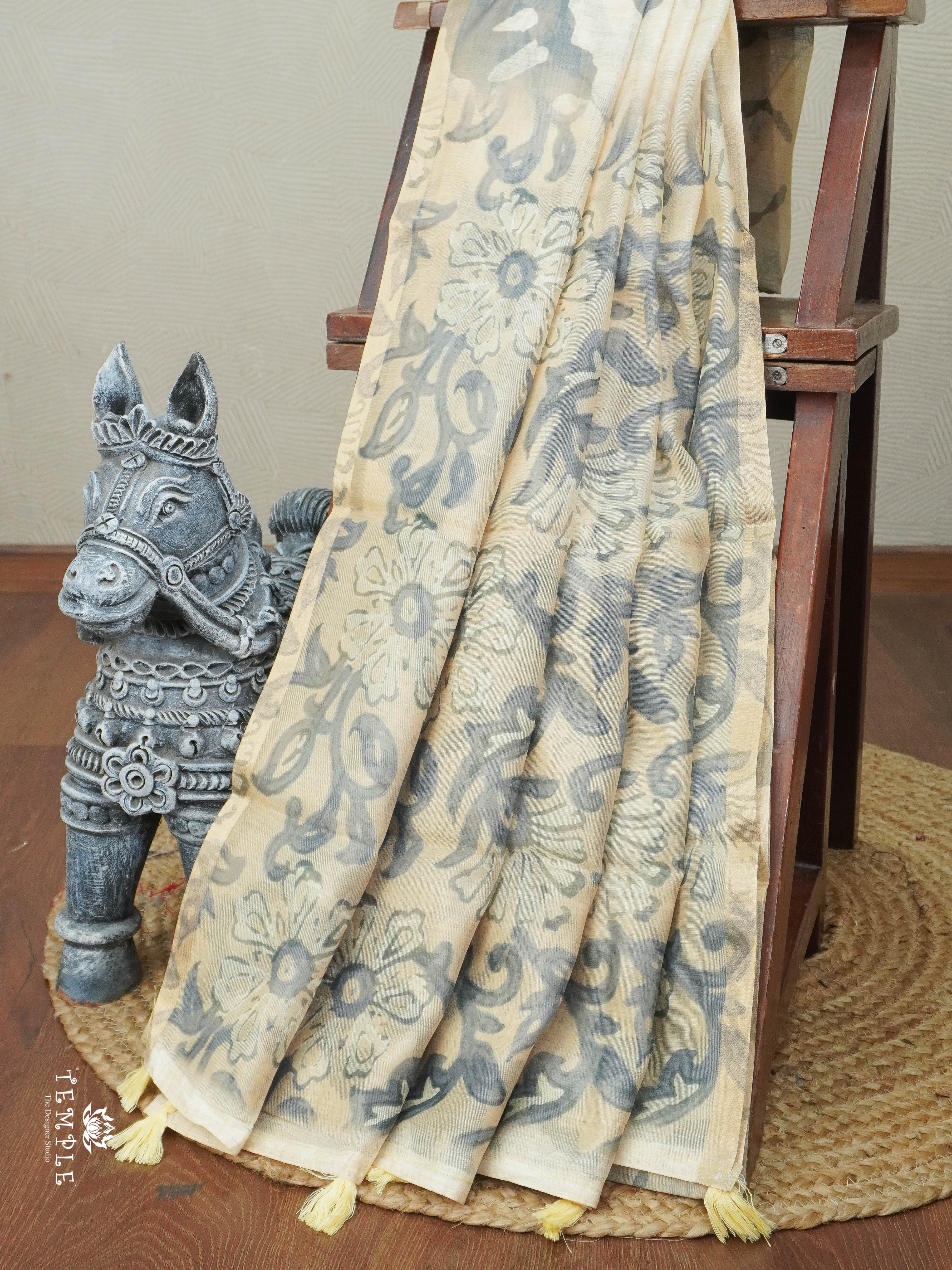 Chanderi Cotton Saree | TTDS2921