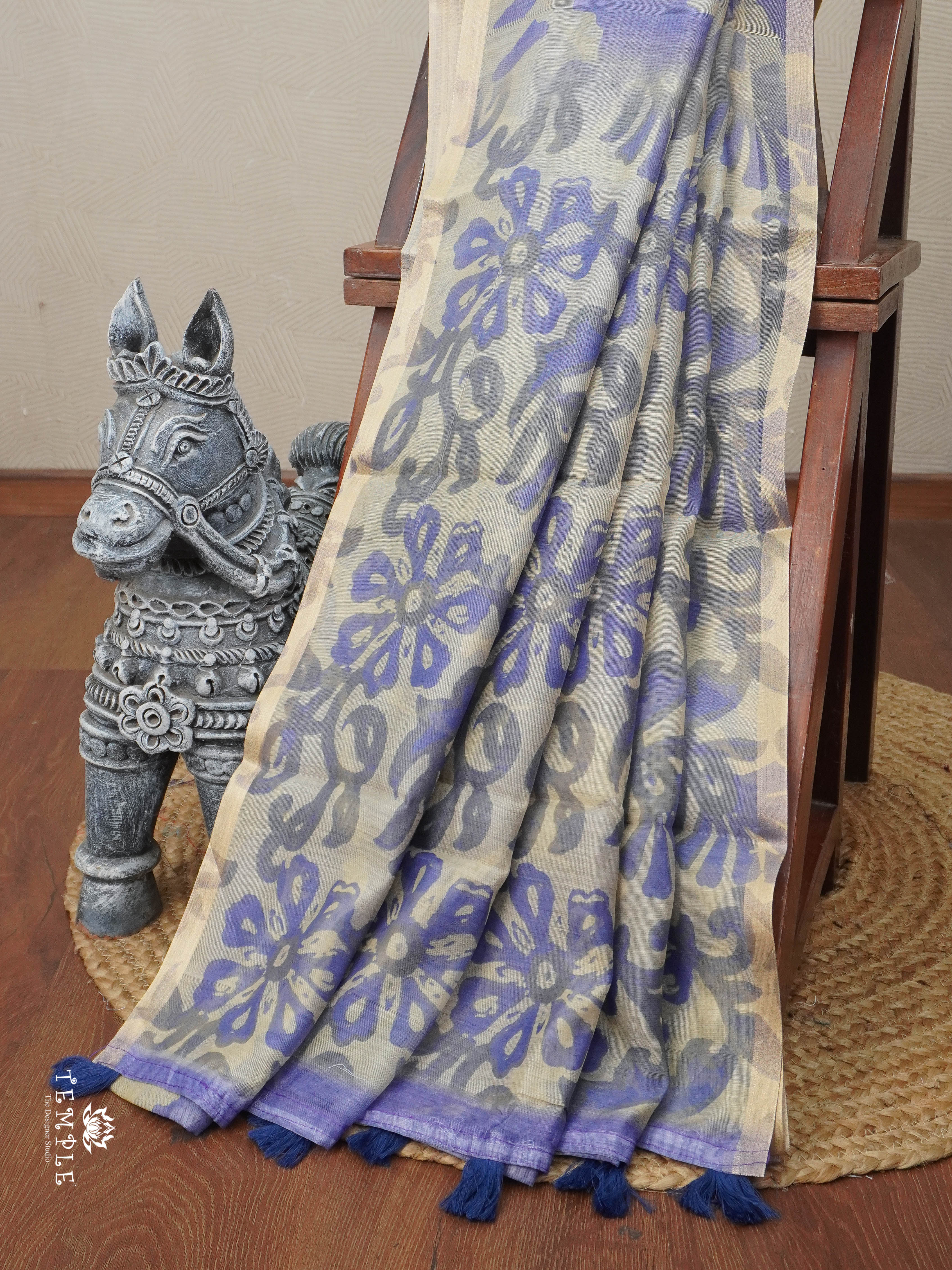 Chanderi Cotton Saree | TTDS2921