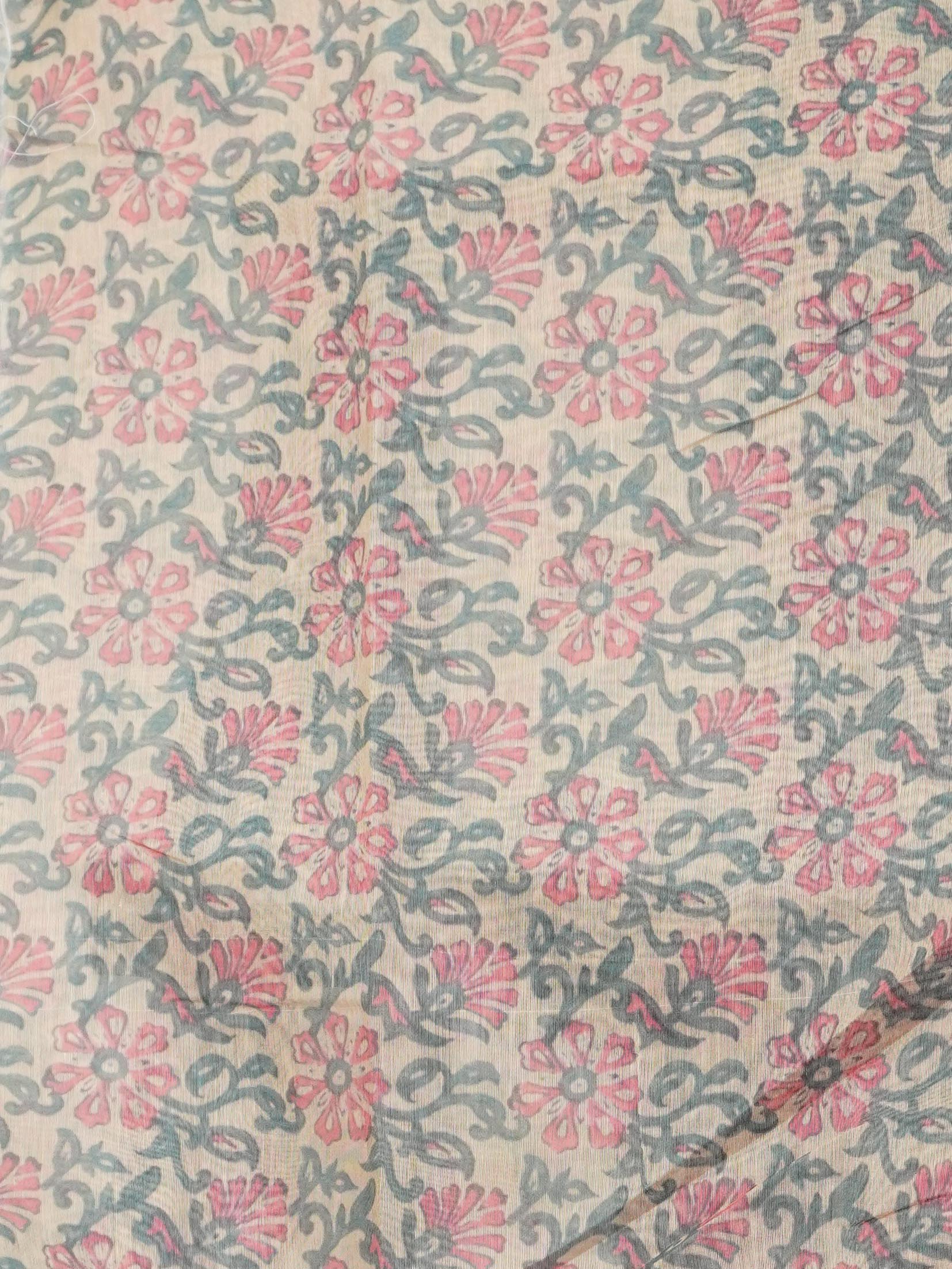 Chanderi Cotton Saree | TTDS2921