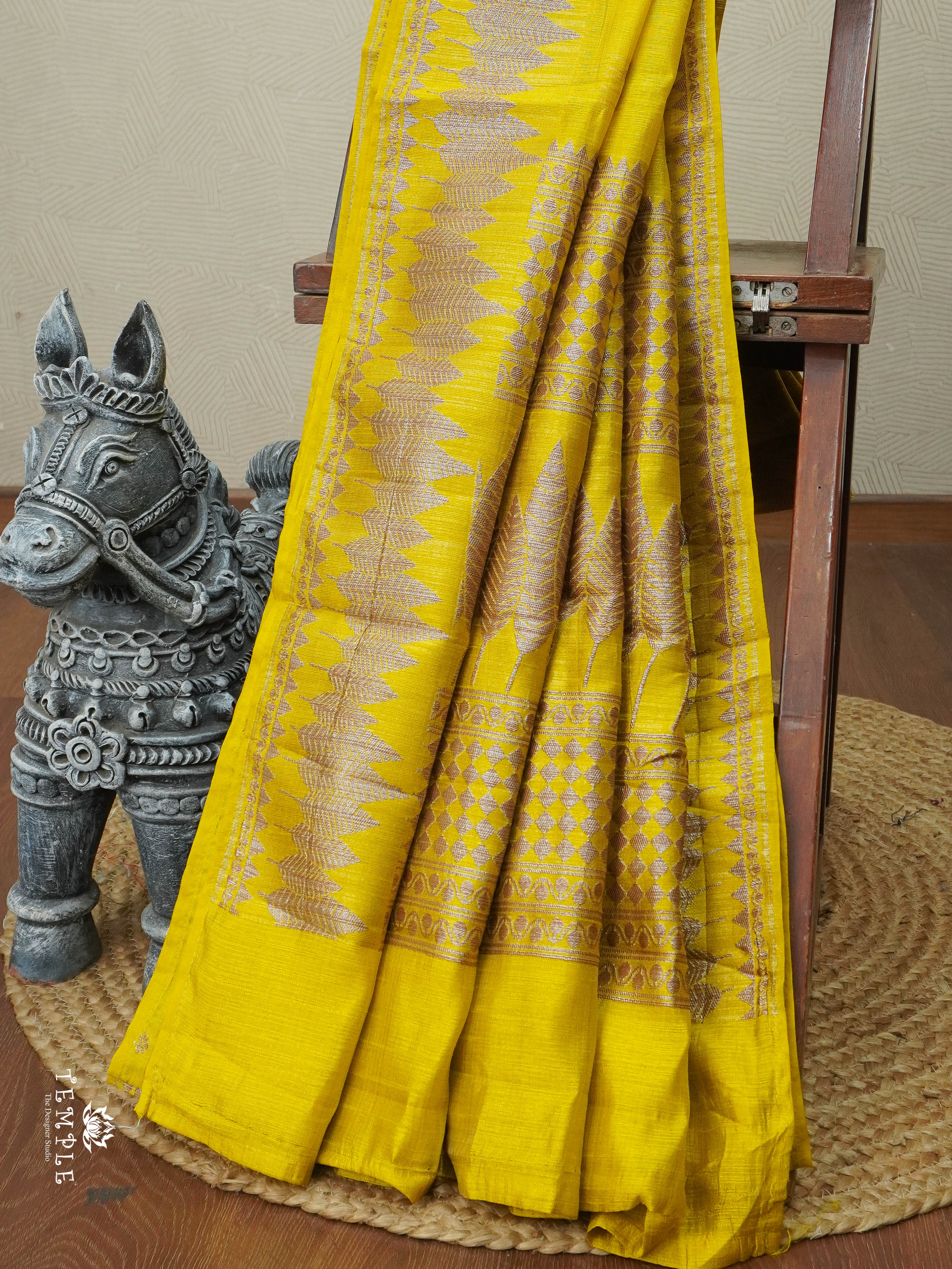 Raw Silk Saree | TTDS2920