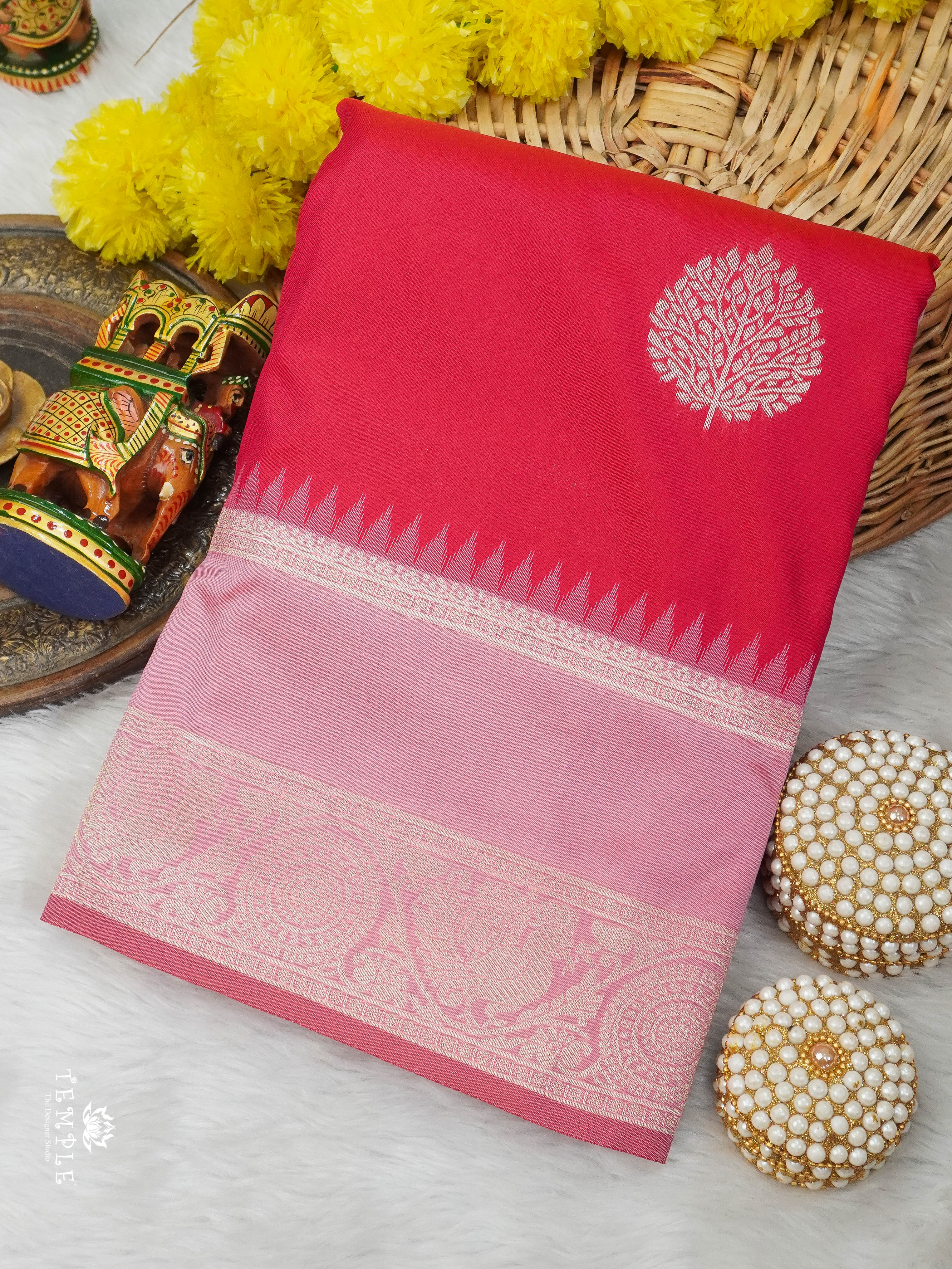 Semi Silk Saree | TTDS2936