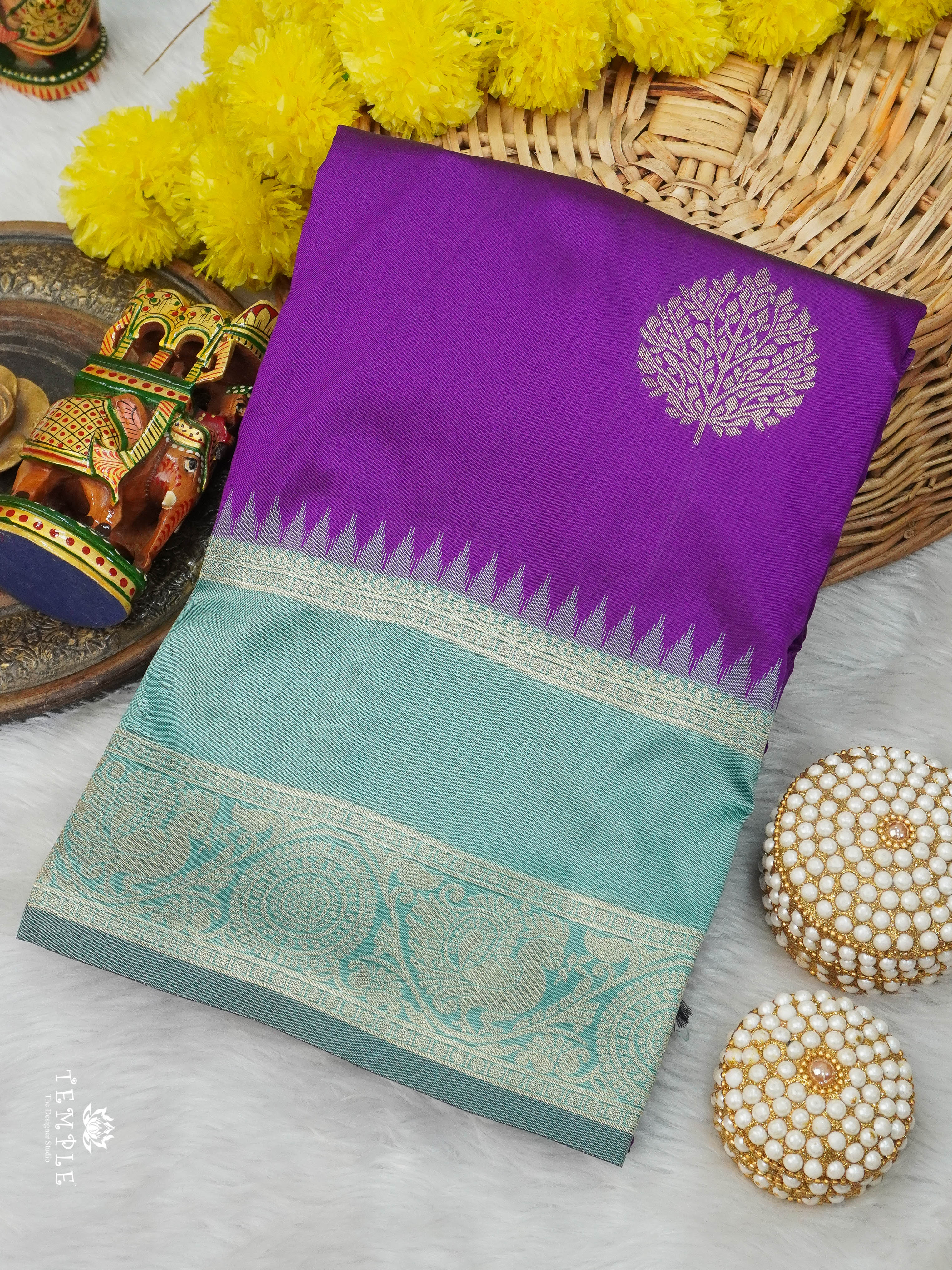 Semi Silk Saree | TTDS2936