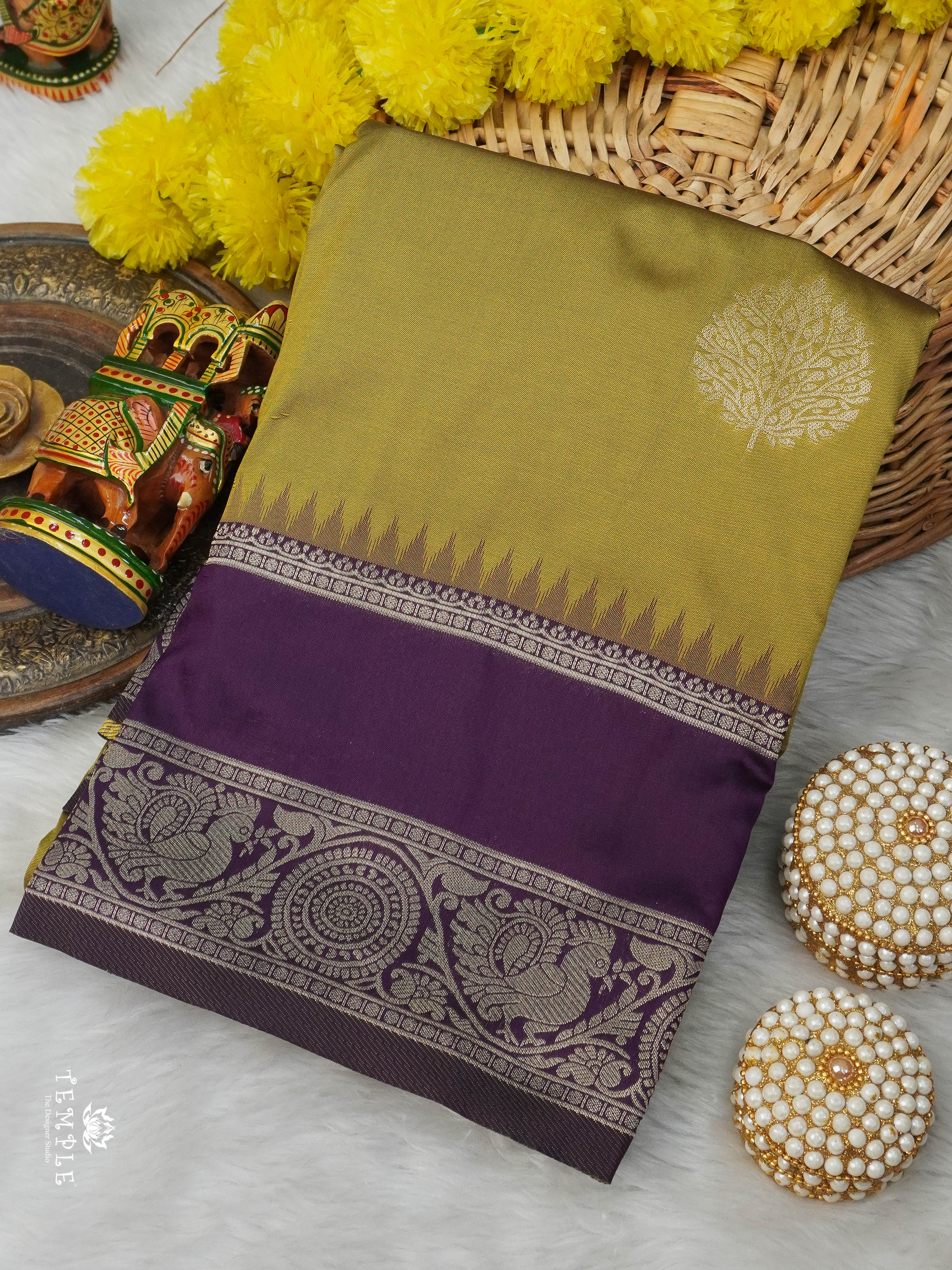 Semi Silk Saree | TTDS2936