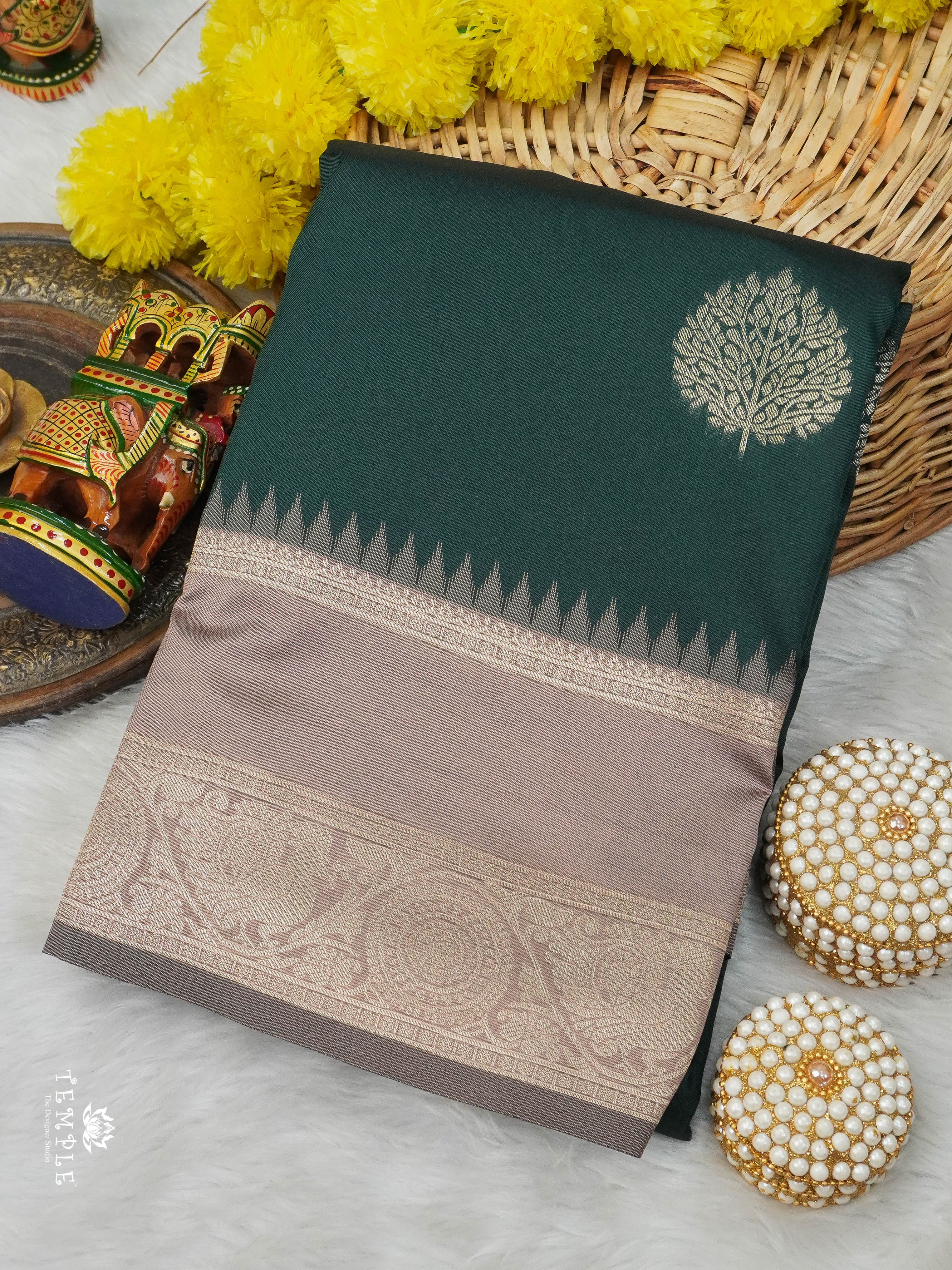 Semi Silk Saree | TTDS2936