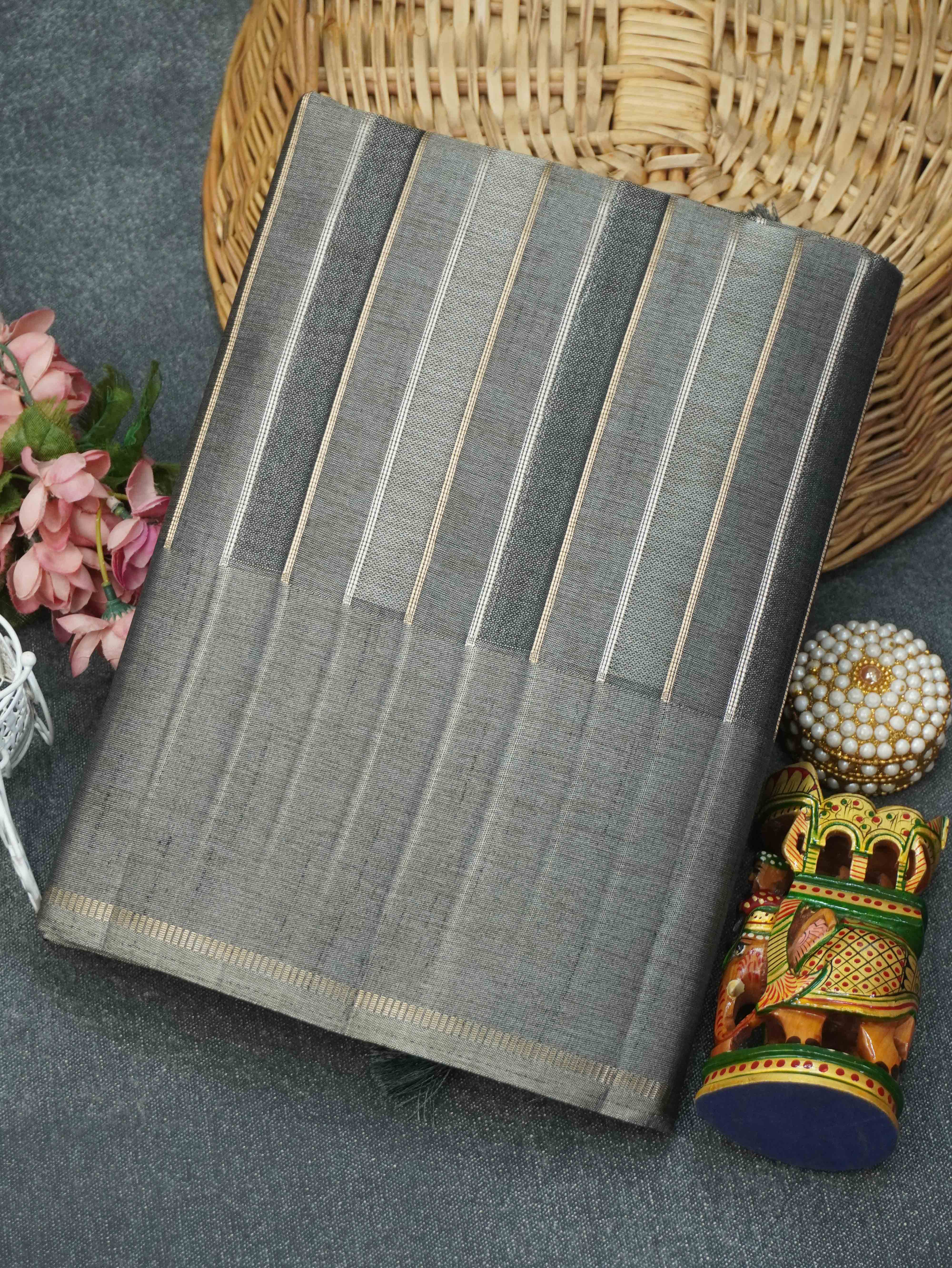 Handloom Matka Silk Saree | TTDS3329